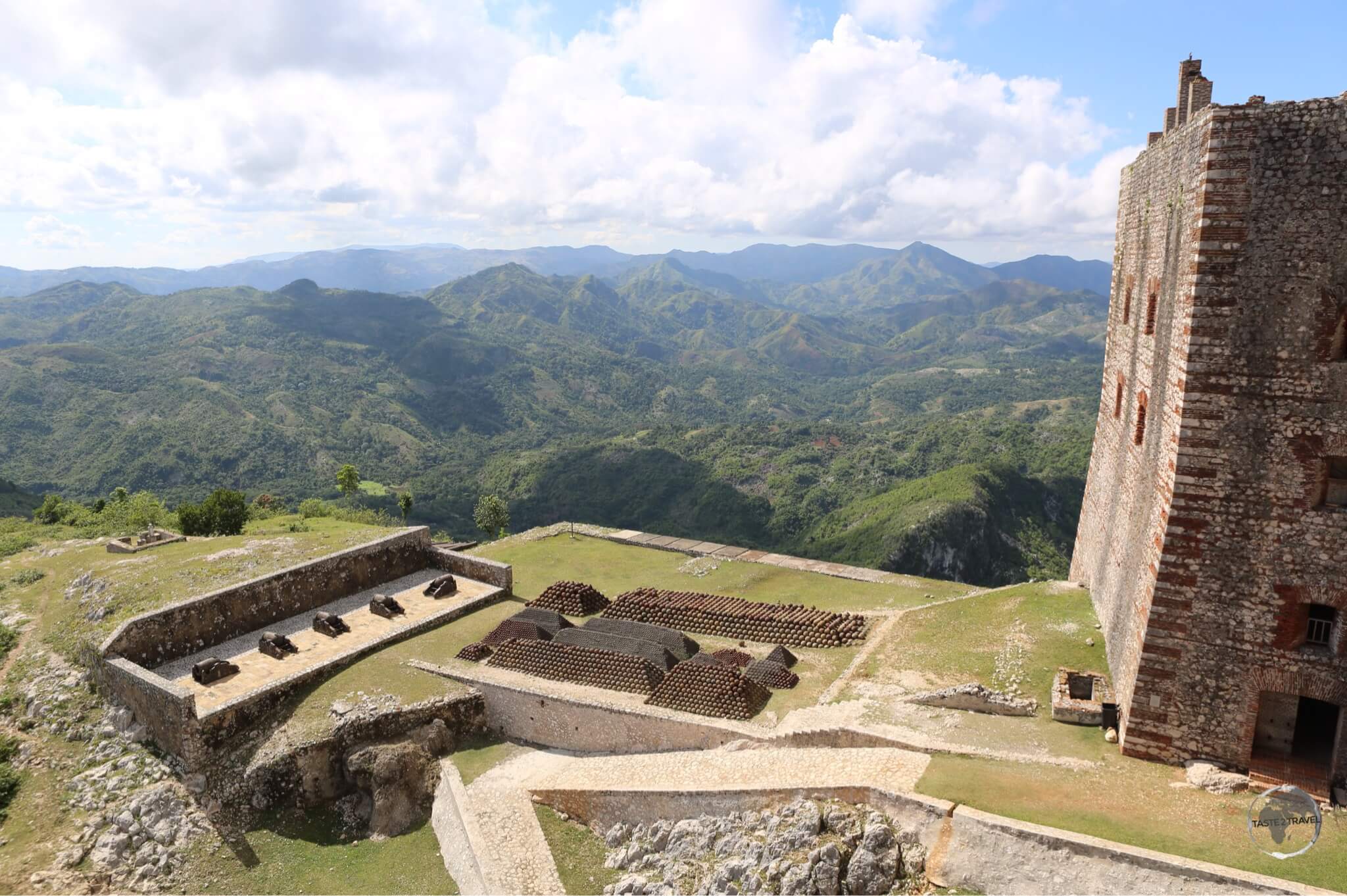 Haiti Travel Guide: Panoramic views from Citadelle Laferrière.