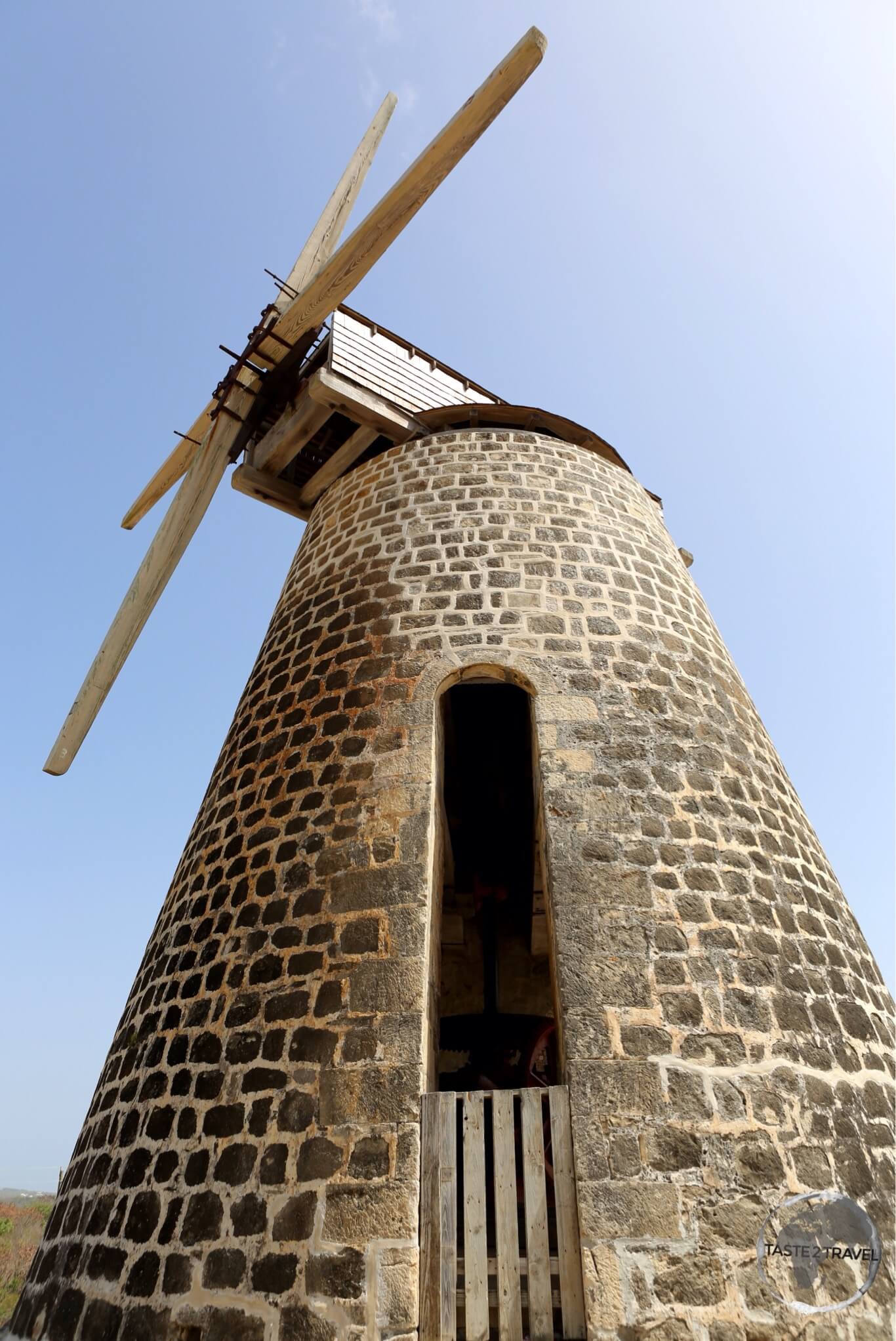 Antigua Travel Guide: Old windmill at Betty's Hope Plantation