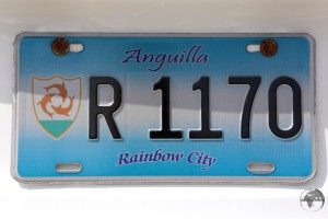 Anguilla License Plate