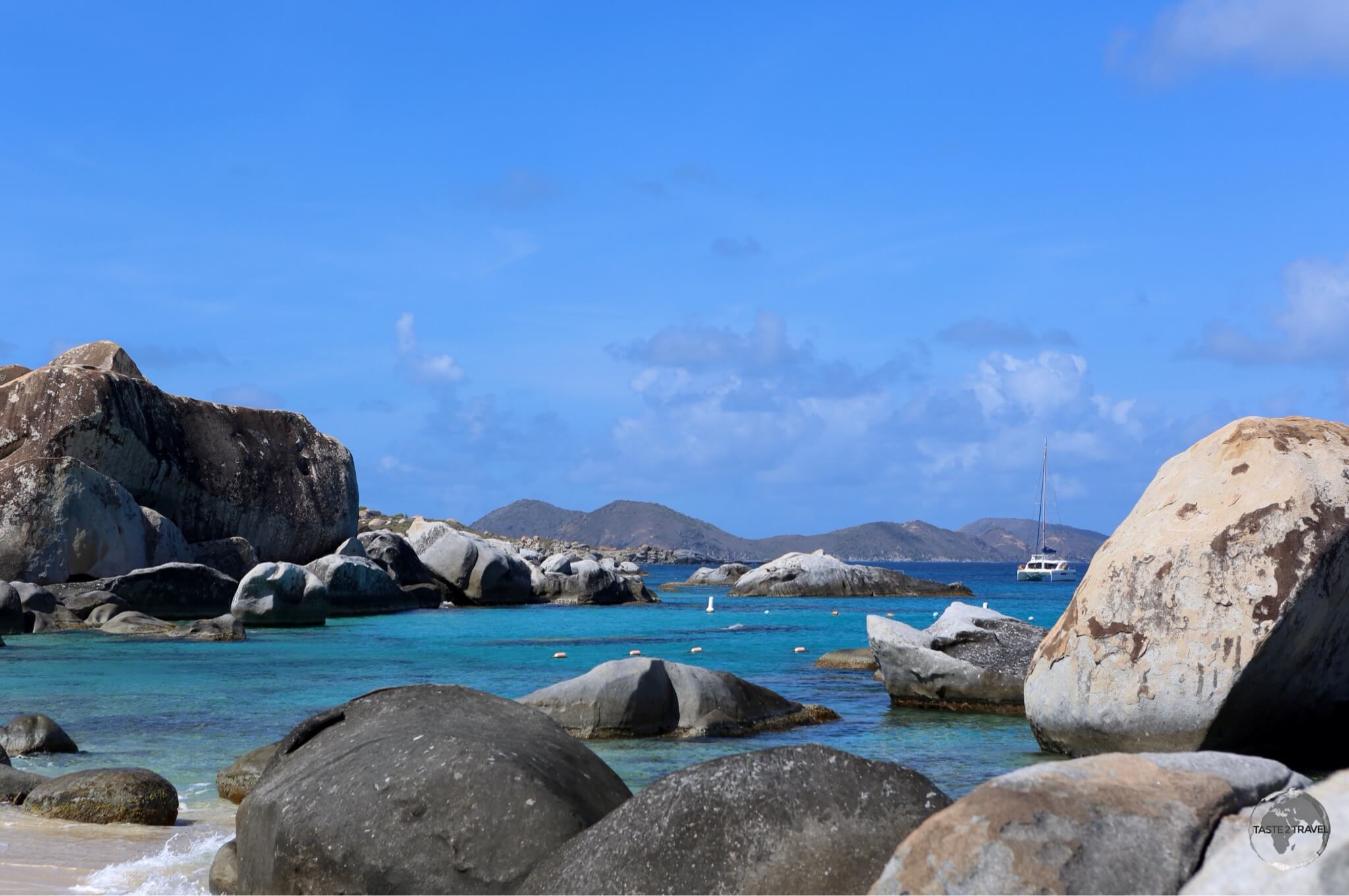 British Virgin Islands Travel Guide: Fantastic snorkeling awaits at The Baths, the most popular tourist destination on Virgin Gorda island. 