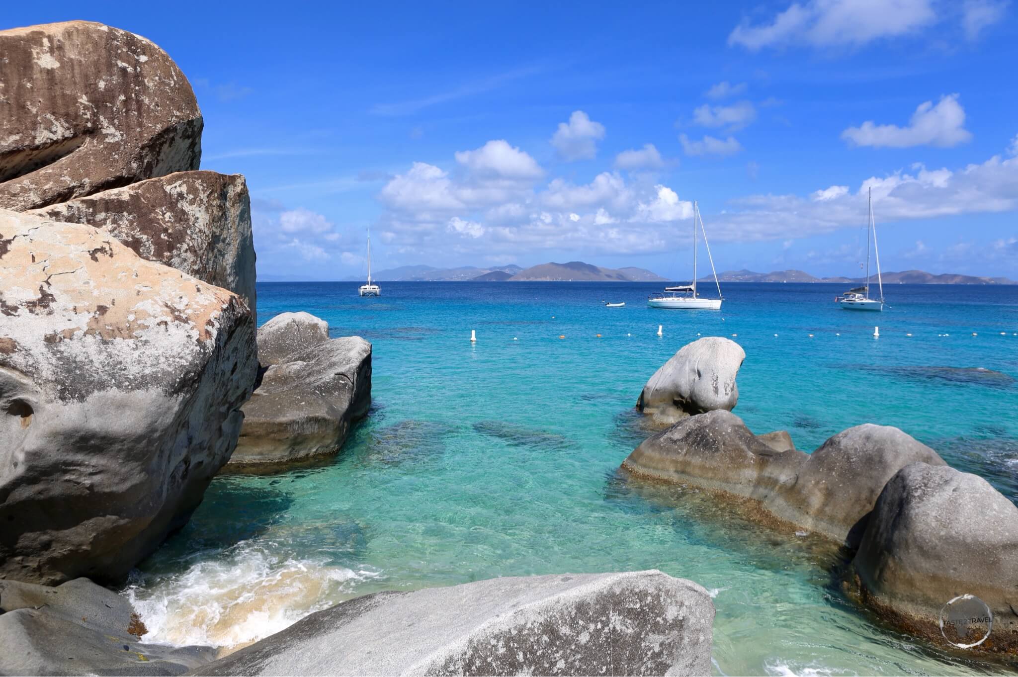 The pristine waters of 'The Baths' on Virgin Gorda island offer some of the best snorkelling in the BVI.