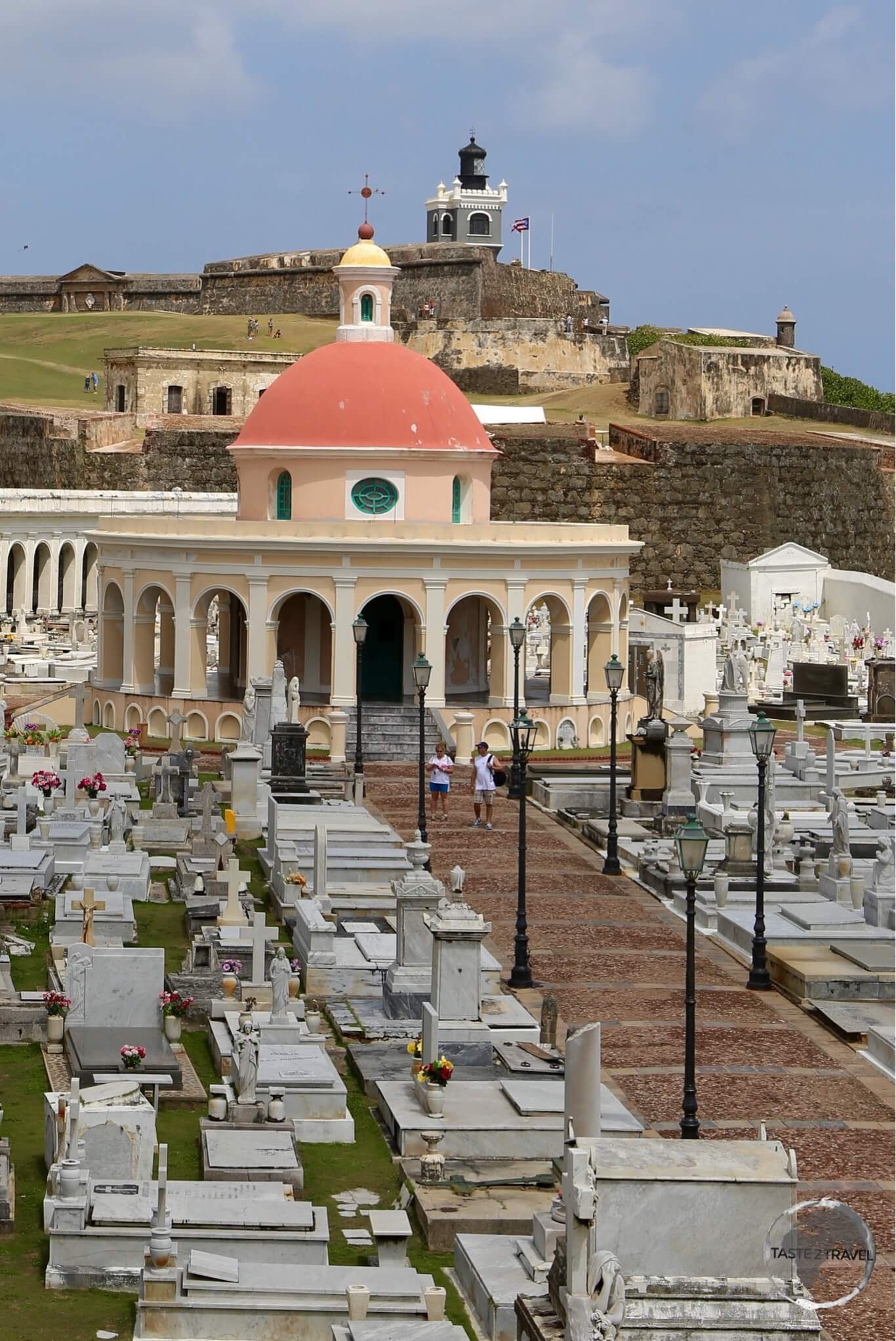 Santa Maria Magdalena De Pazzis Cemetery in San Juan.