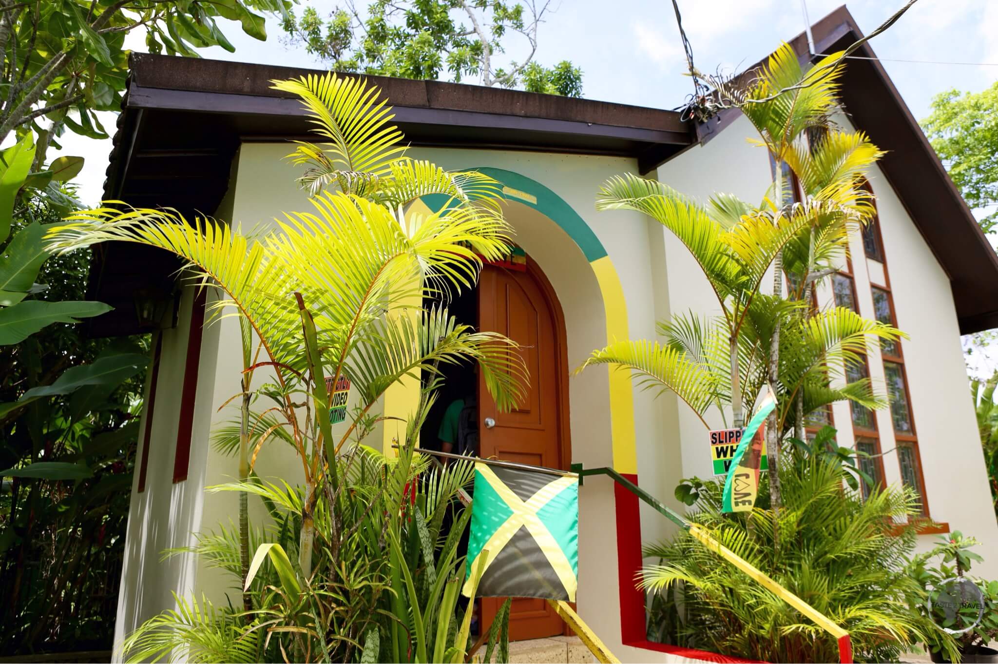 Mausoleum of Bob Marley at the Bob Marley museum in Nine Mile.