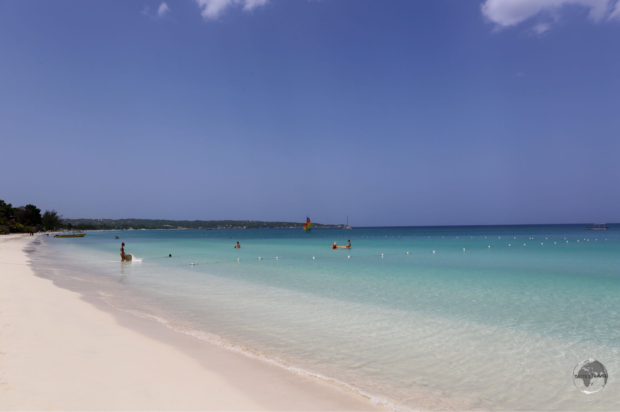 My favourite beach Jamaican beach - Seven Mile Beach at Negril.