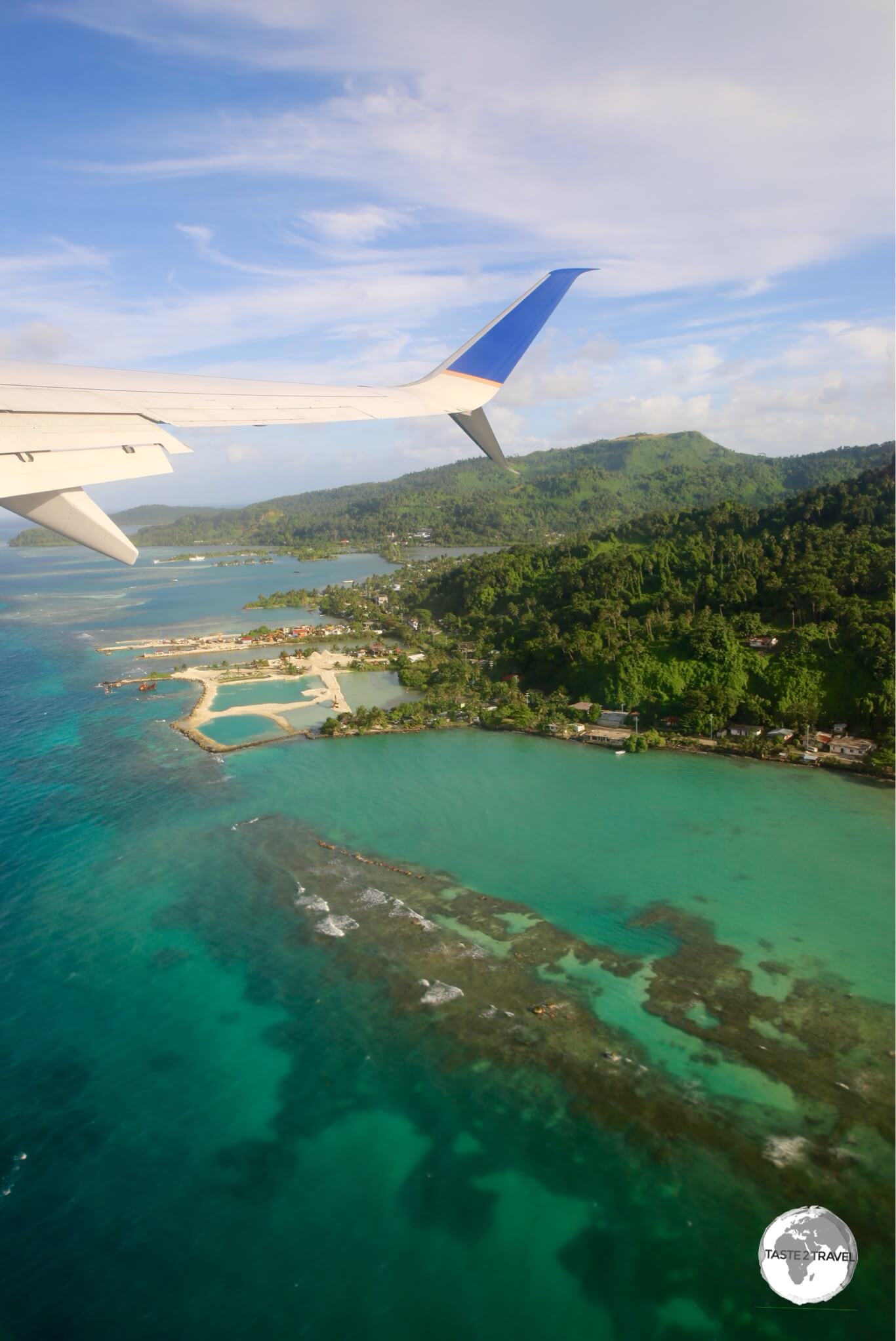 Chuuk Travel Guide: United Airlines' UA154 departing from Chuuk.