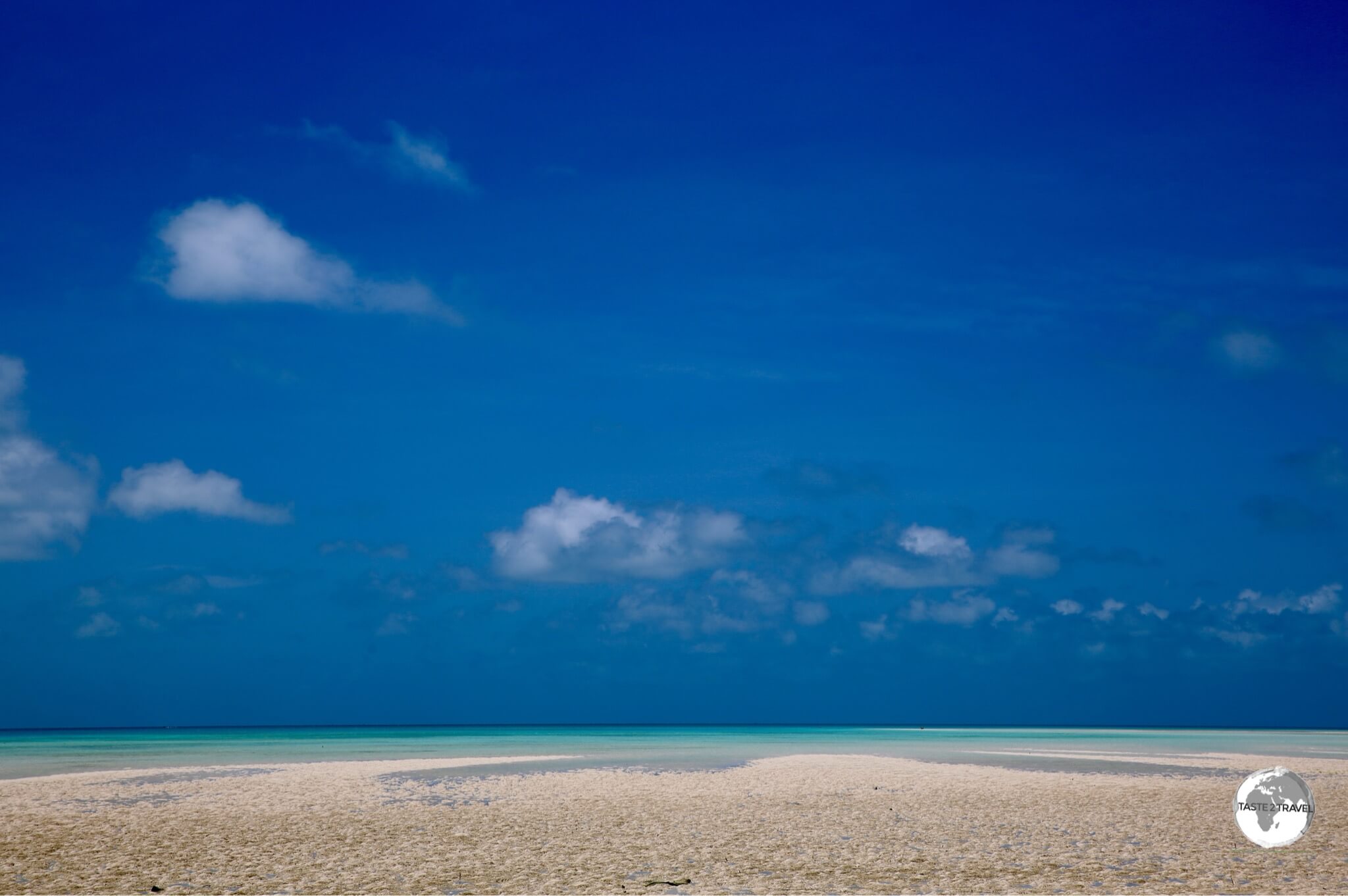 Low tide on North Tarawa.