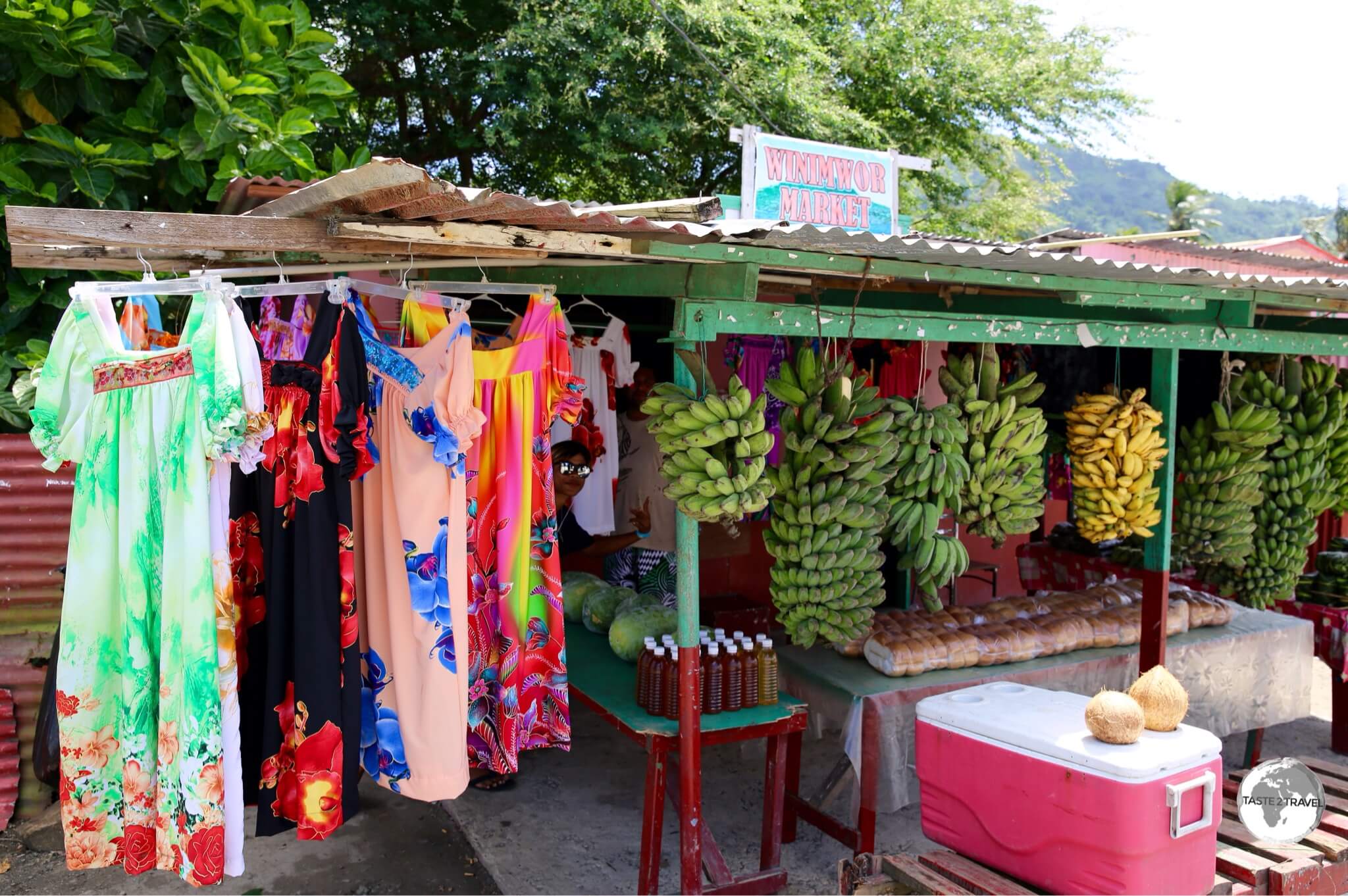 Chuuk Travel Guide: A shop in Weno, the capital of Chuuk.