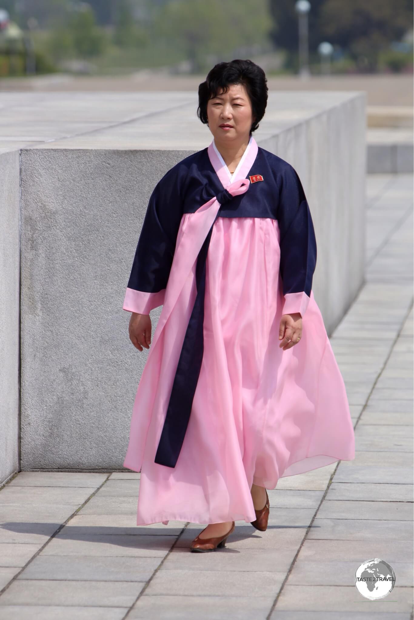 Many woman in North Korea wear the traditional <i>Choson-ot</i>.