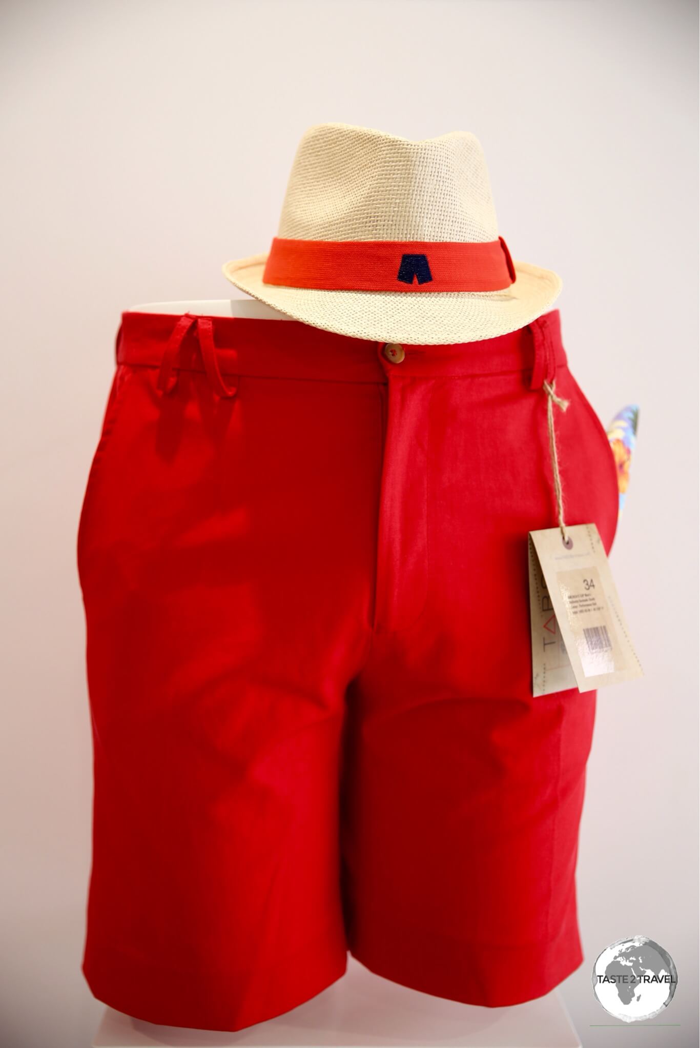 Bermuda shorts on sale at Tabs in Hamilton. 