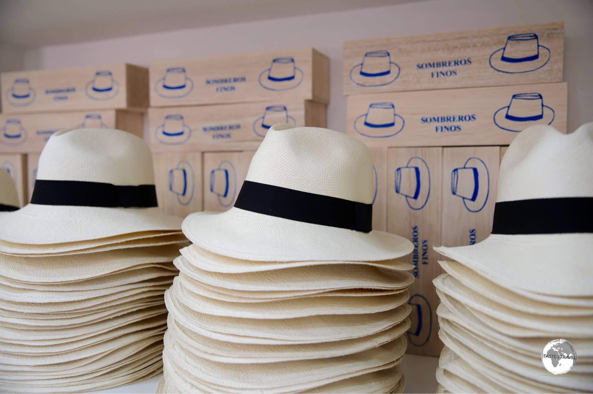 Despite their name, Panama hats are actually made in Ecuador. 