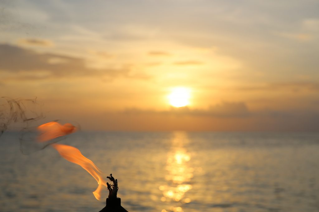 Sunset view from Macabuca, Grand Cayman.