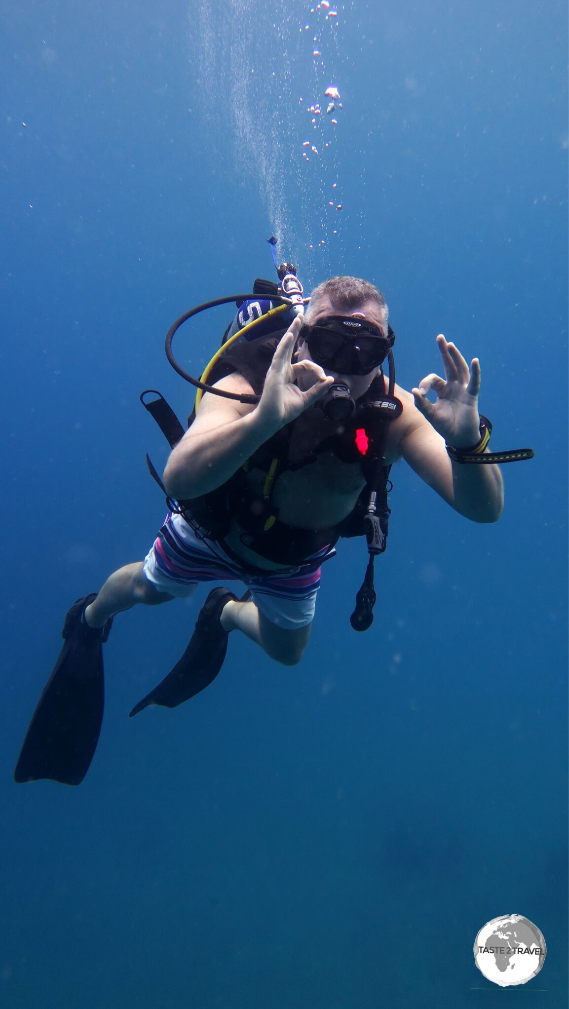 All A-OK on my dive at El Nido.