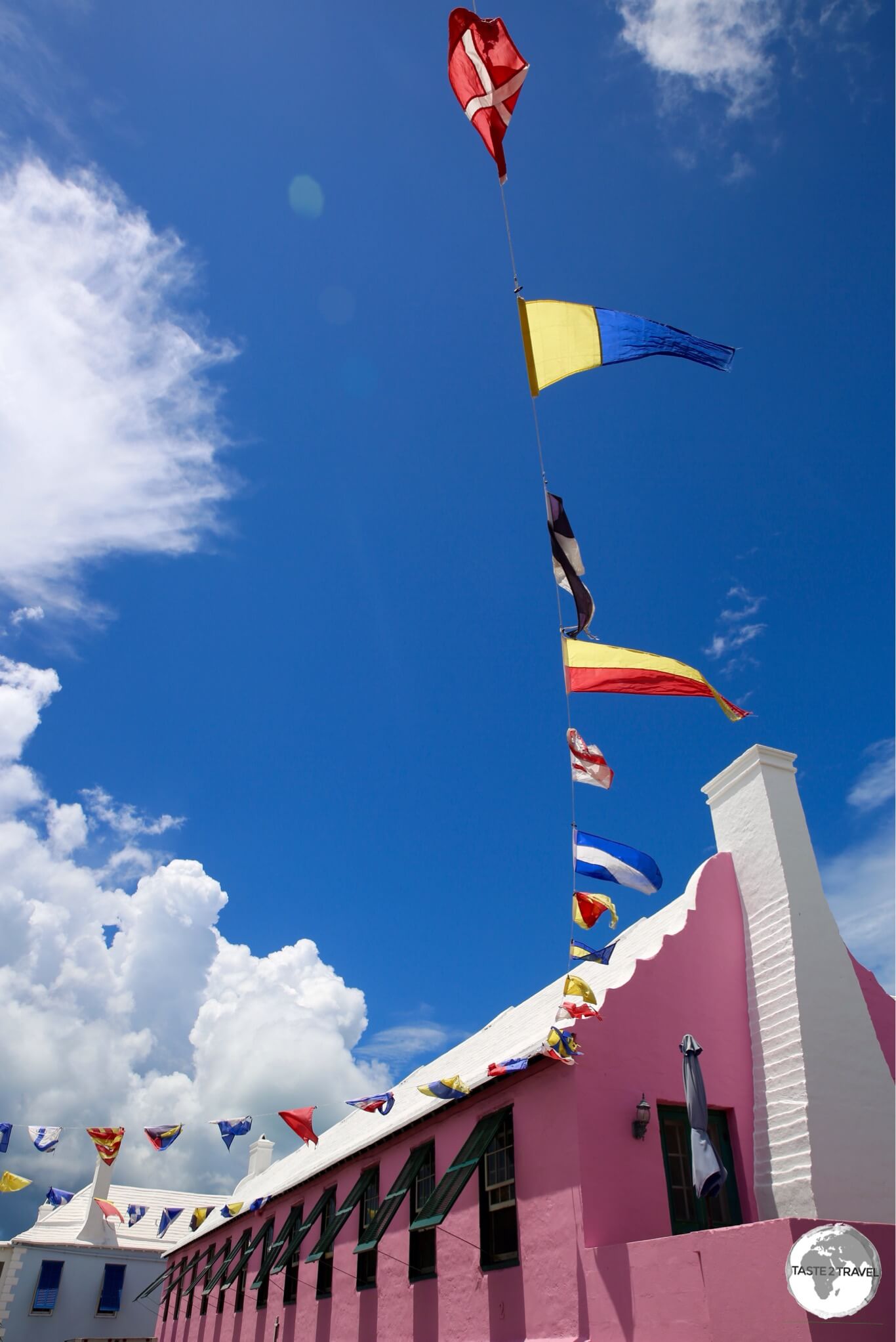 Colourful St. Georges, the former capital of Bermuda.