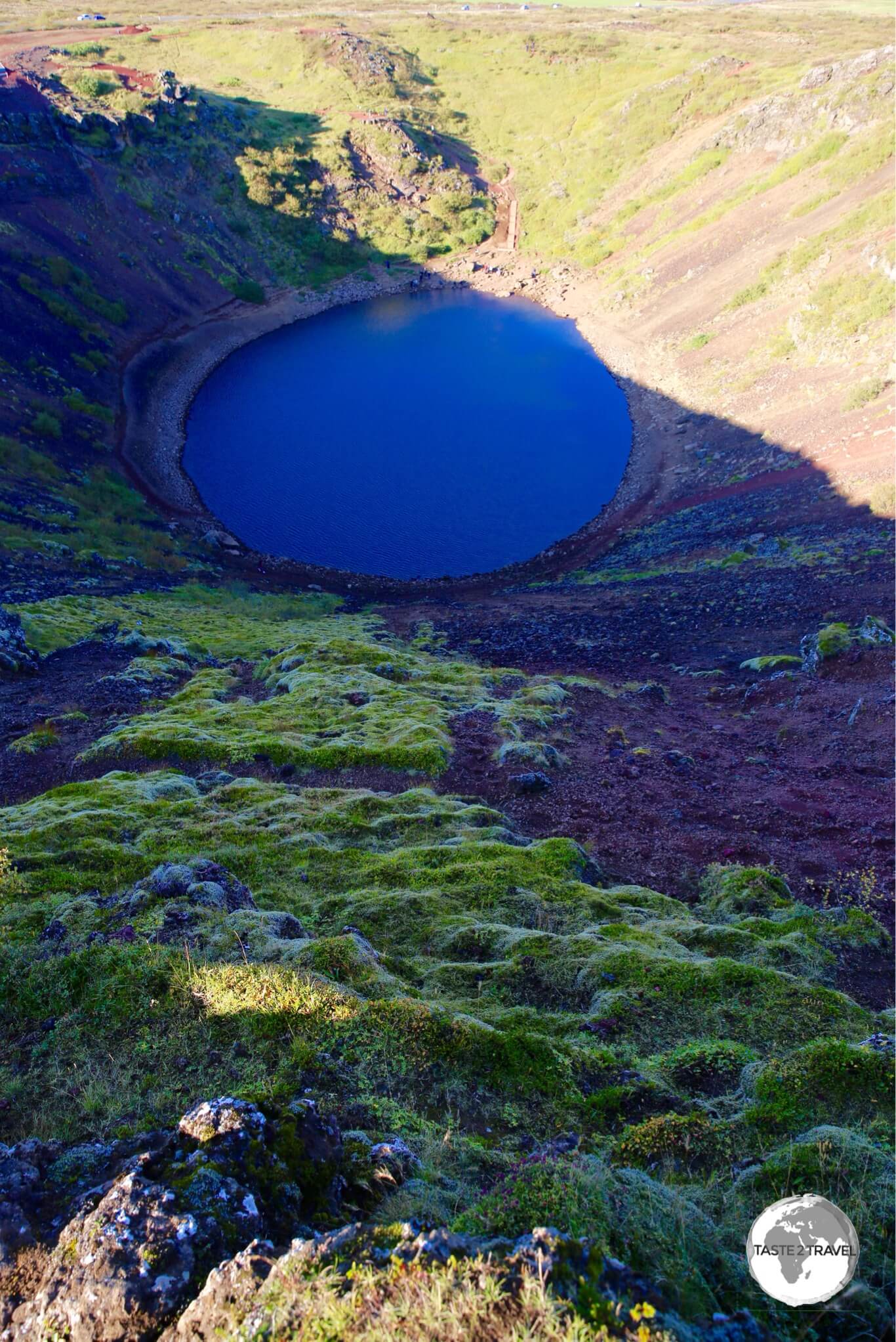 The Kerid Volcanic crater.