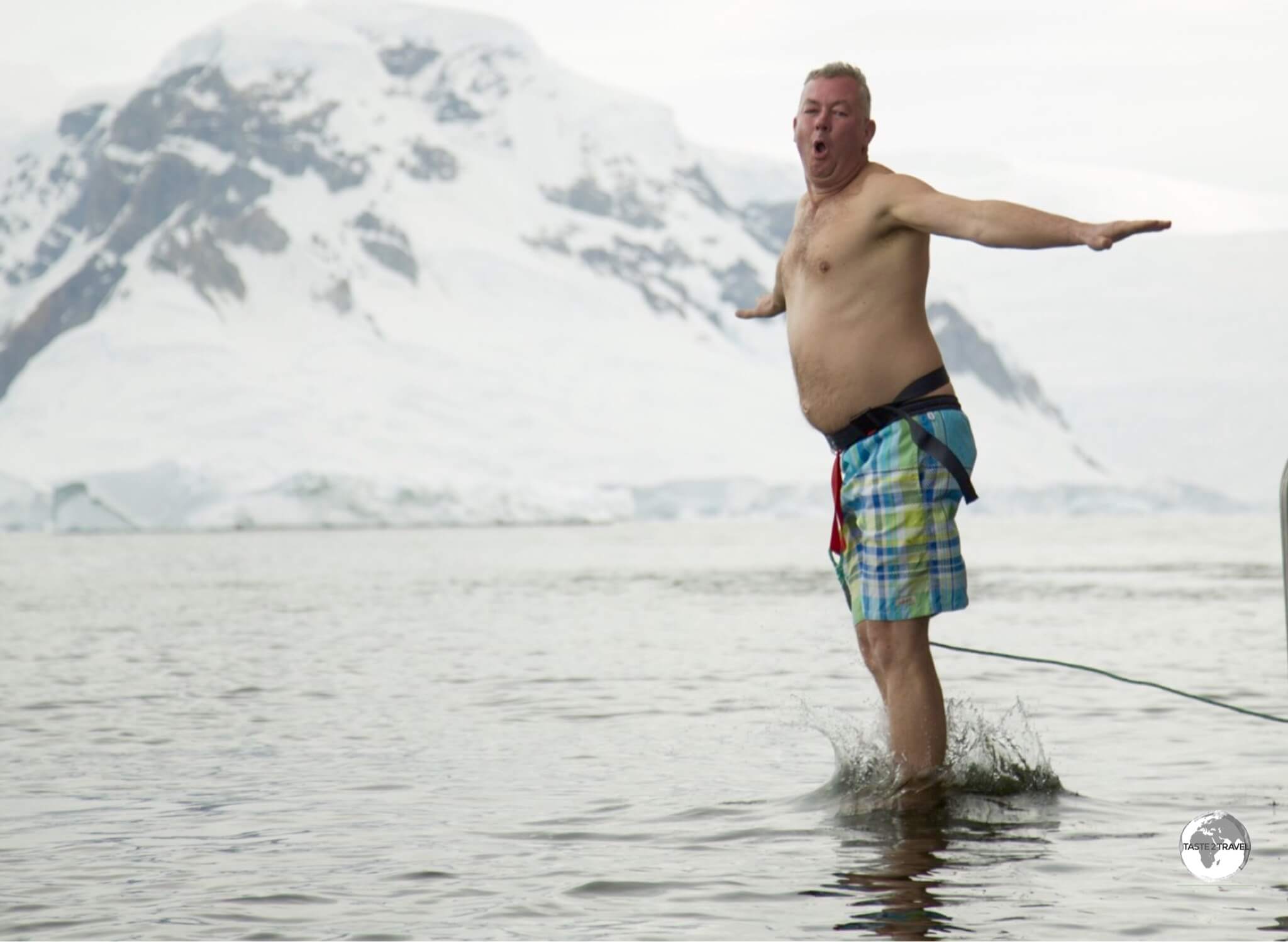 Wow! That's cold! The Polar Plunge is certainly an invigorating experience.