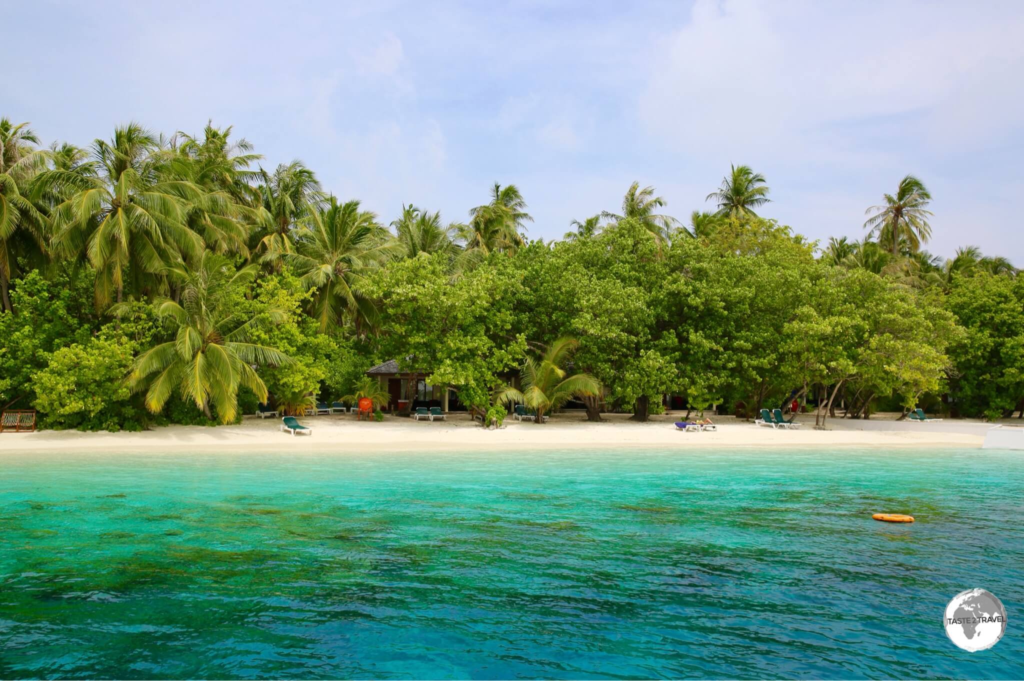 Covered in lush greenery, Vilamendhoo Island is like a botanical garden and even has it's own plant nursery.