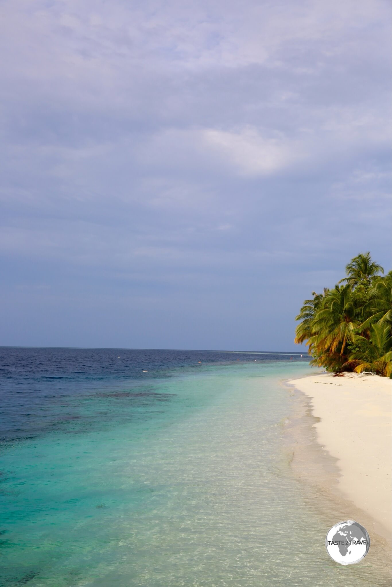 A house reef, teeming with colourful marine life, surrounds Vilamendhoo Island Resort and Spa.