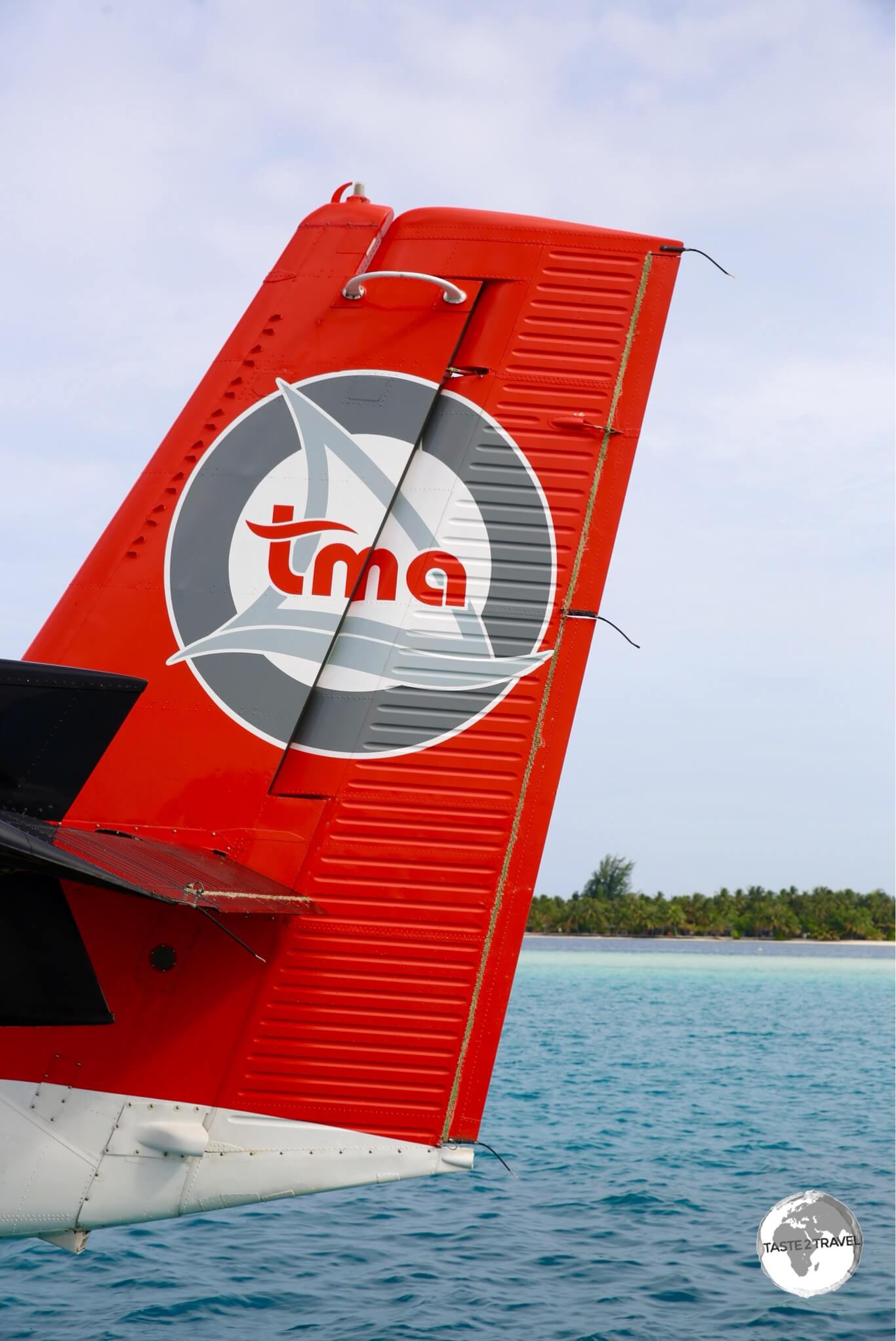 A TMA seaplane at Vilamendhoo resort.