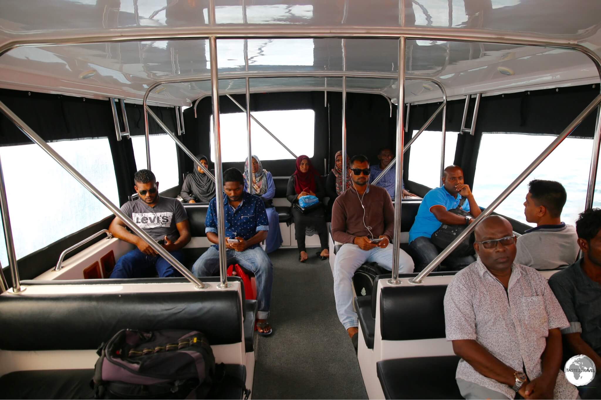 The fast and comfortable speedboat to Maafushi Island.