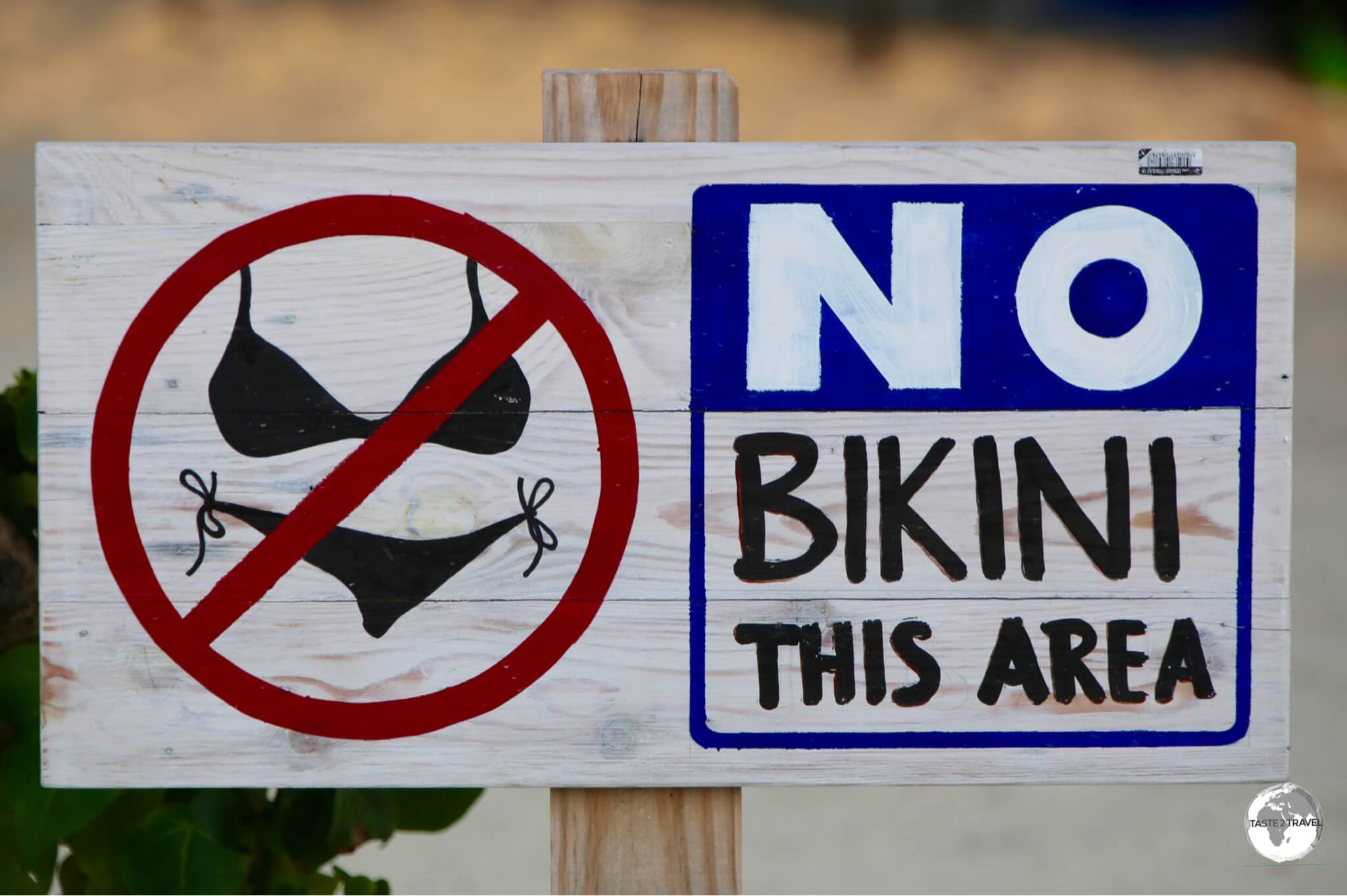 With a strict dress code in force, Bikini's can only be worn on one beach on Maafushi Island, the aptly named 'Bikini beach'.