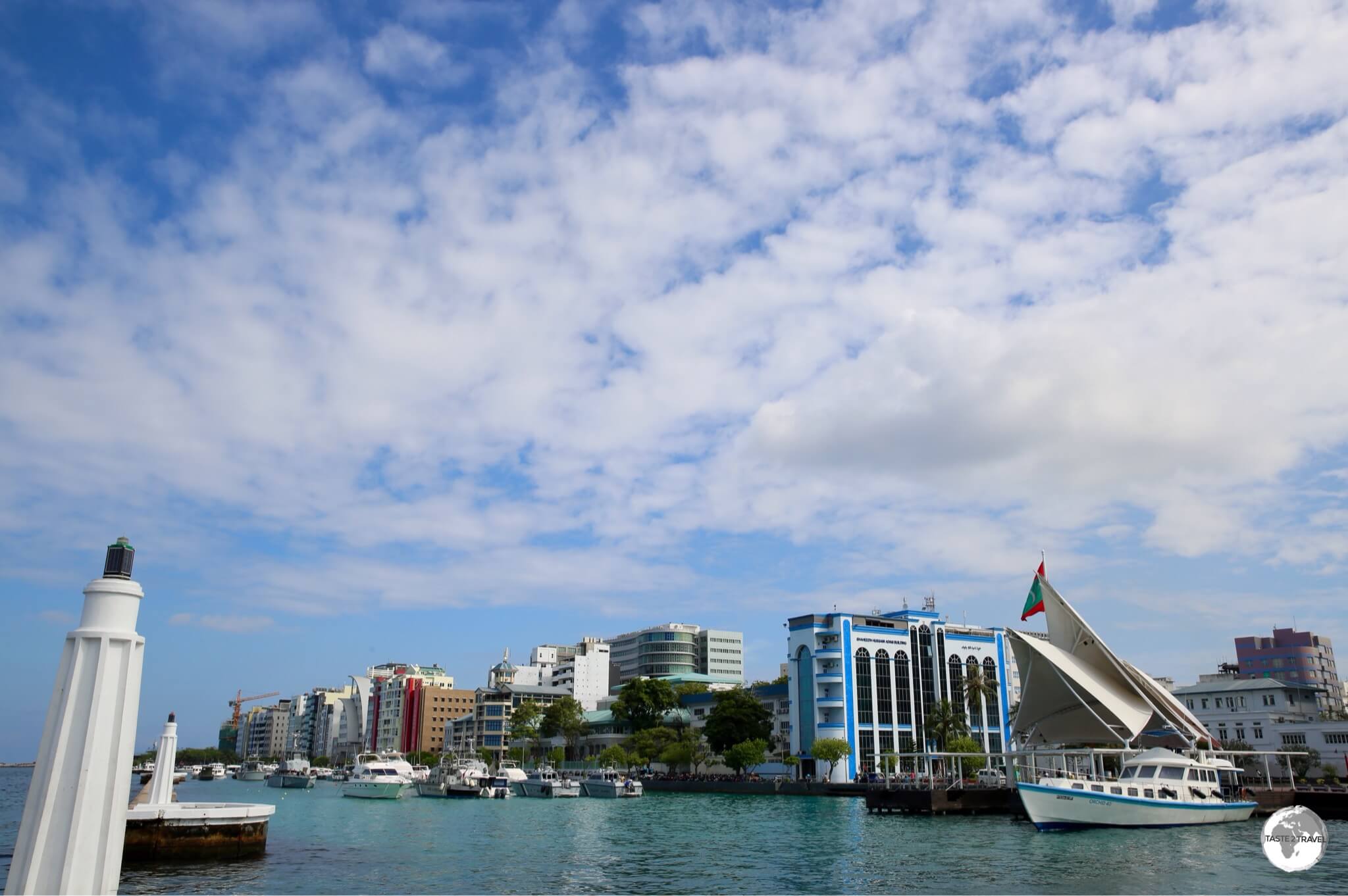 The Fish market is located on the waterfront in downtown Malé.