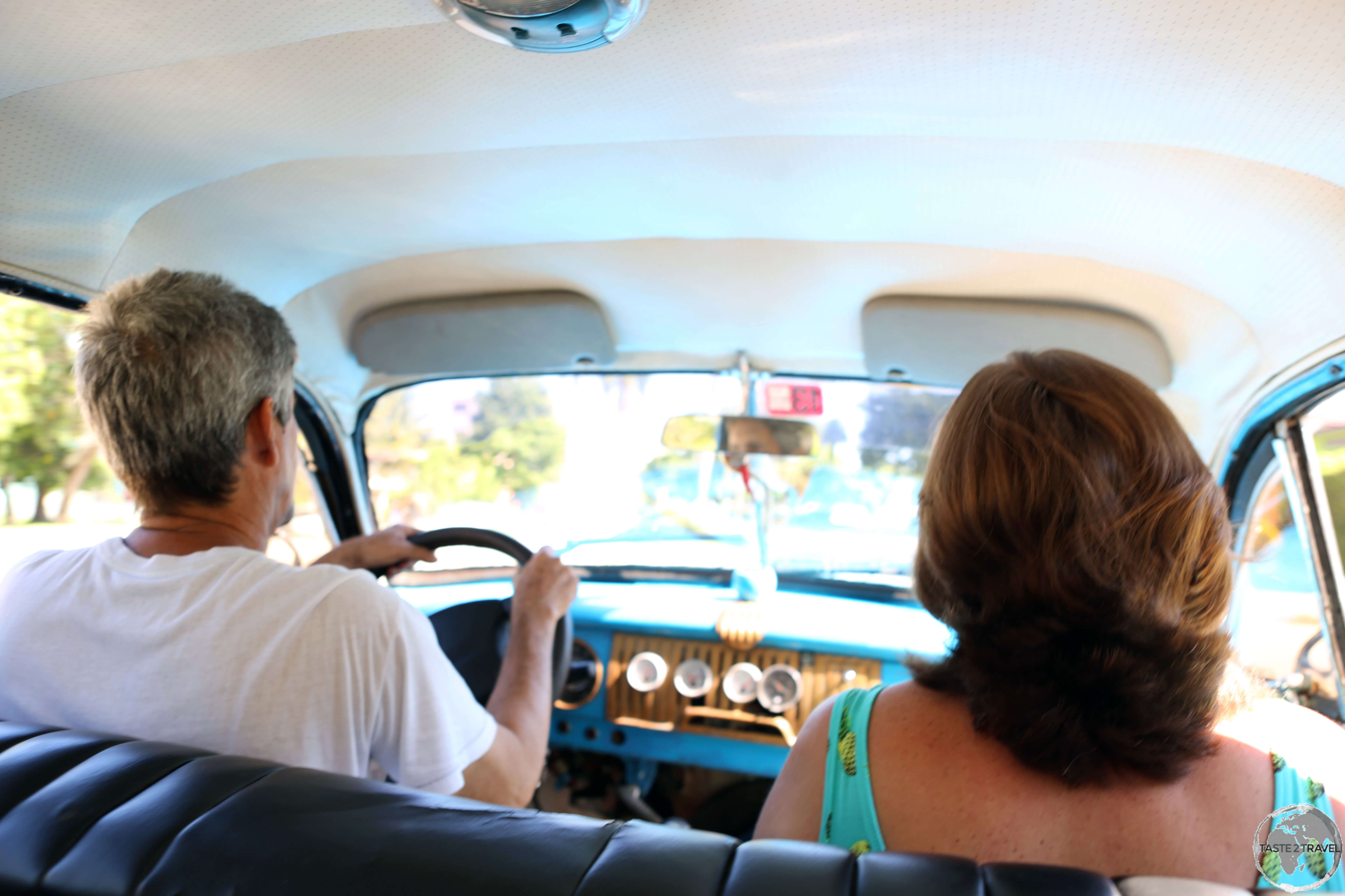 Riding in a Colectivo is a quintessential Cuban travel experience.