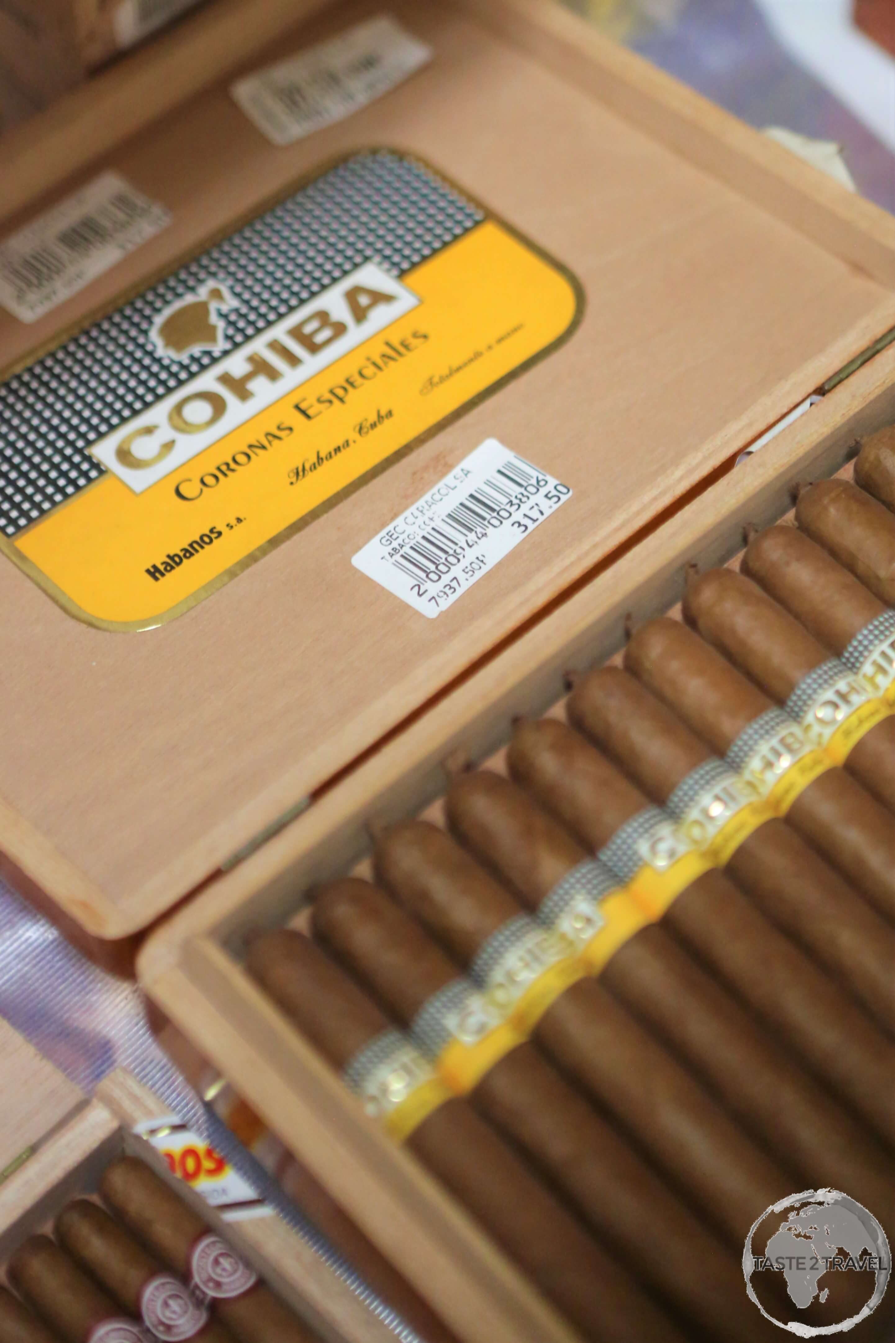 The Cohíba brand was created by Fidel Castro with cigars supplied to party elites and foreign dignitaries.