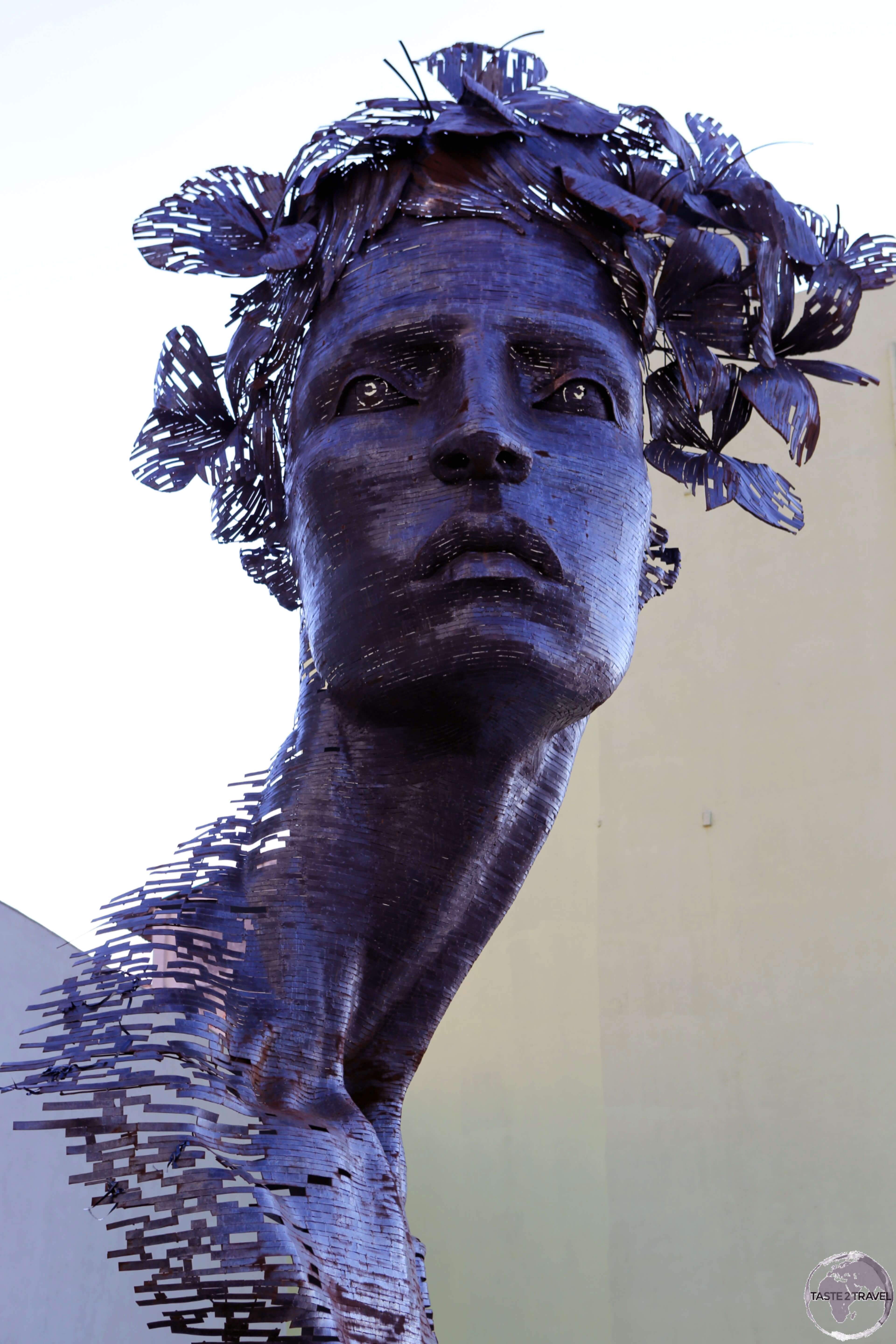 The sculpture, <i>Primavera</i>, was installed on the Malecón in 2015 as part of the 12th Biennale.
