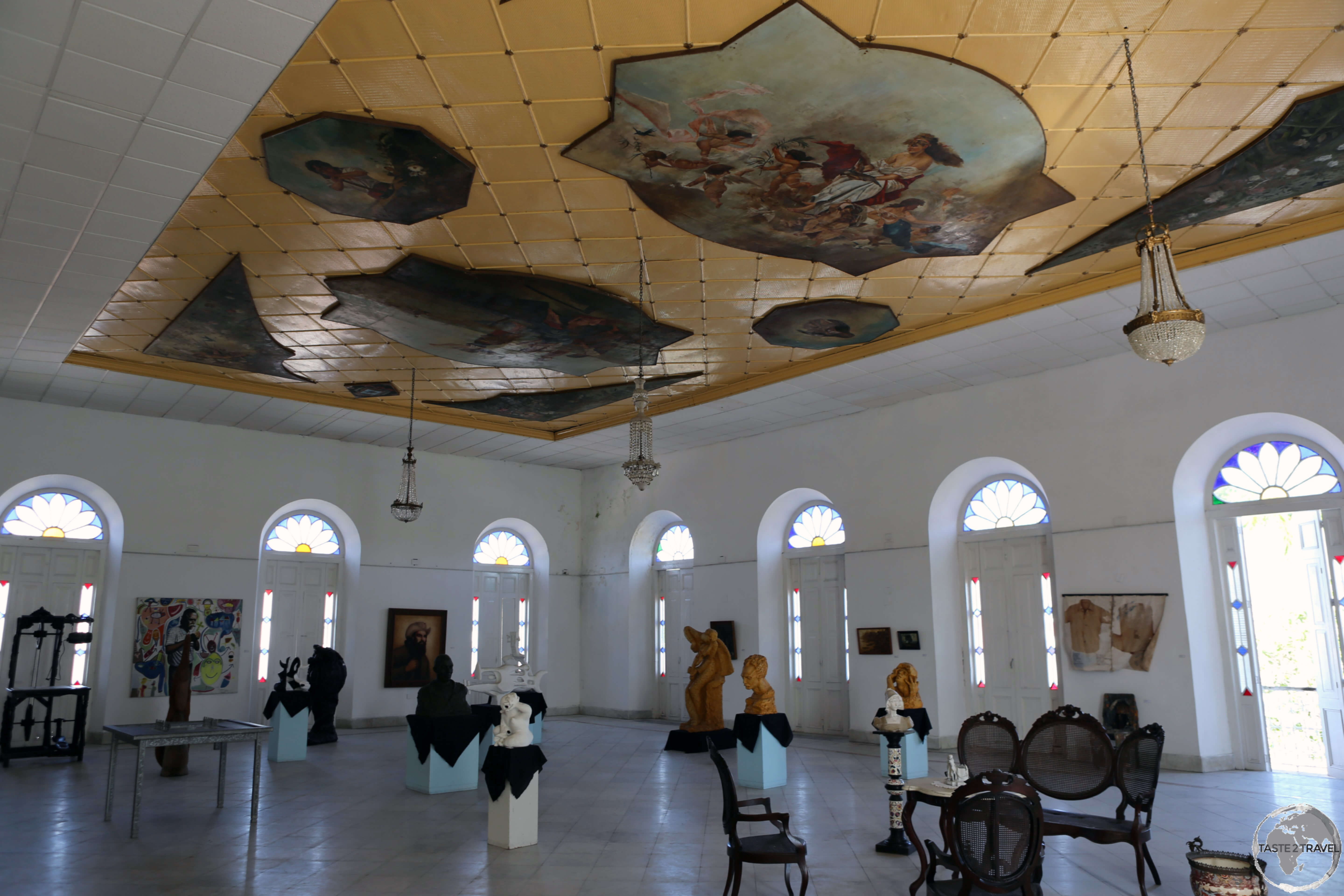 Interior of the <i>Museo Provincial</i> in Cienfuegos.