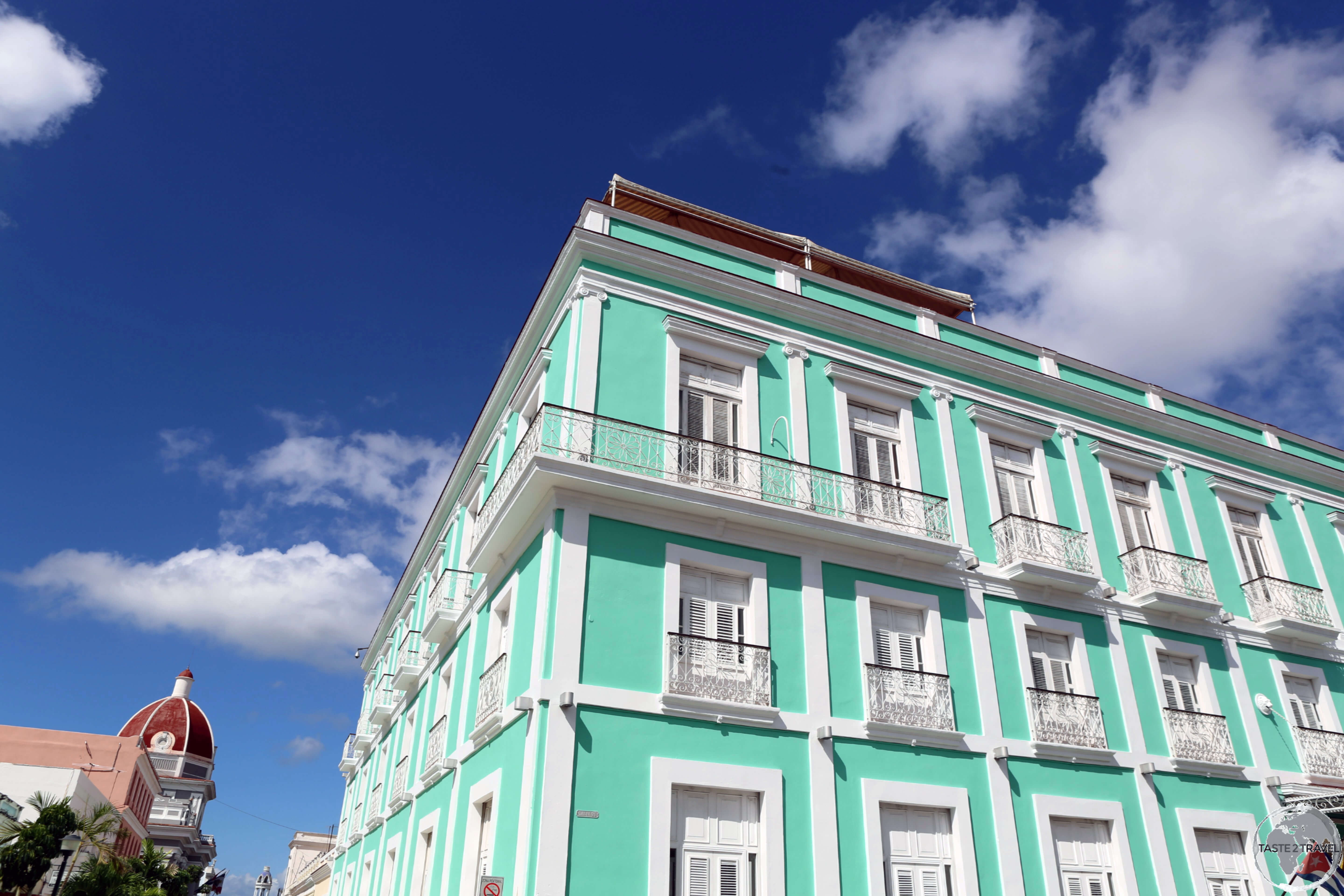 The charming 4-star La Union Hotel is located in the heart of Cienfuegos and almost always fully booked.