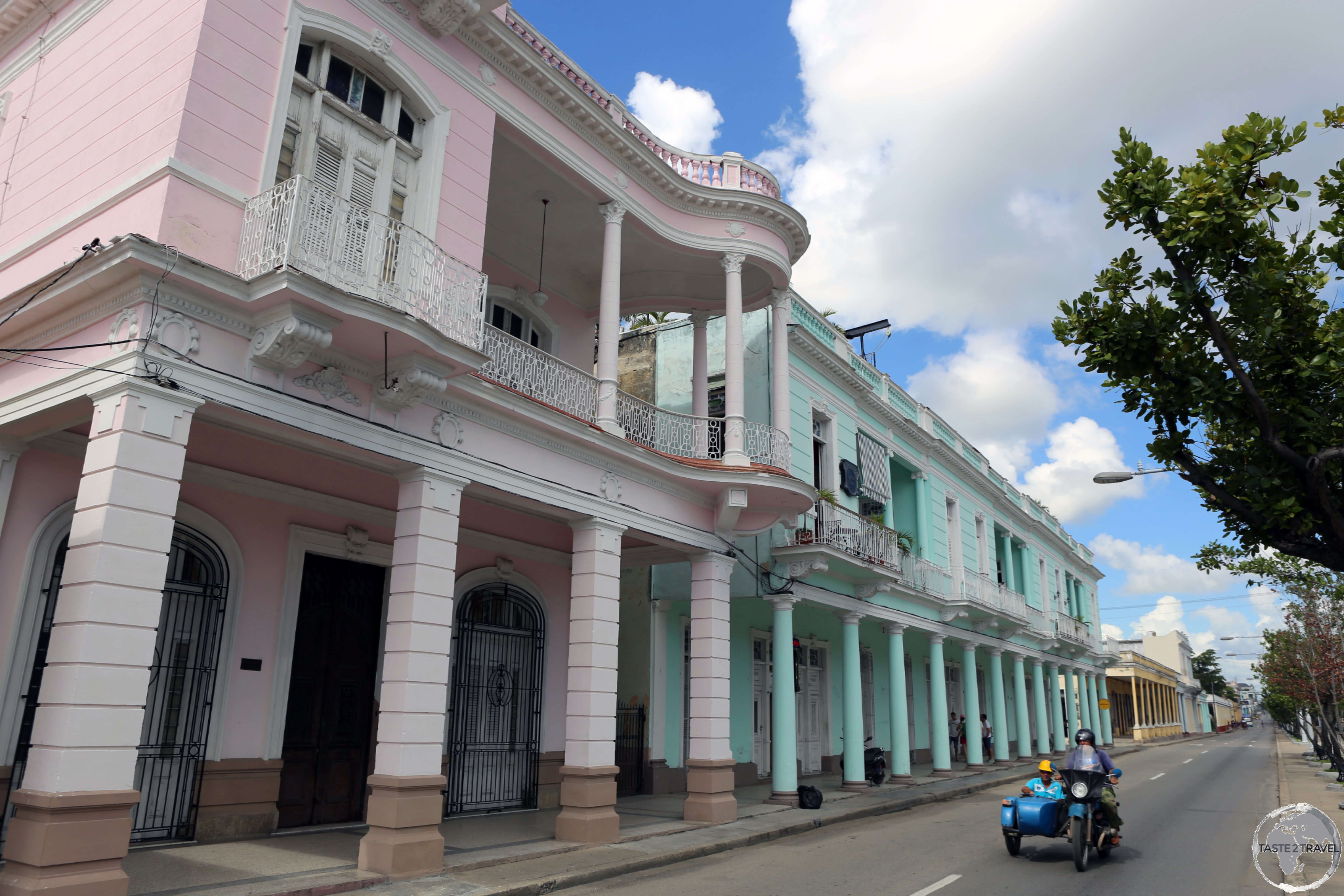 The neoclassical mansions which line Paseo del Prado in Cienfuegos are home to some fine dining options, including the wonderful Restaurante Doña Nora.