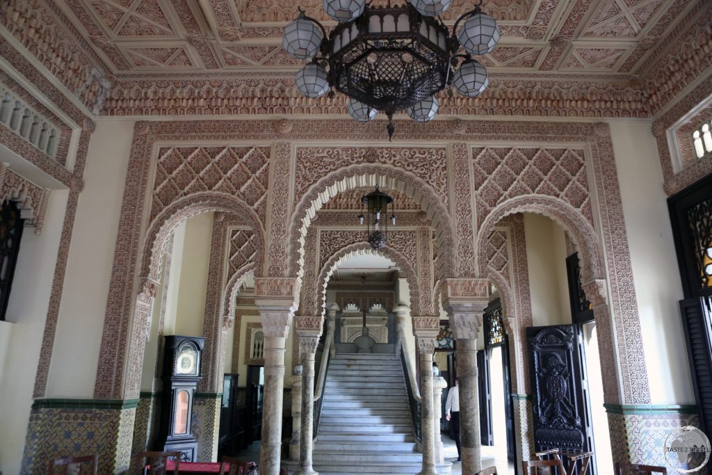 The incredible interior of the Palacio de Valle in Cienfuegos.