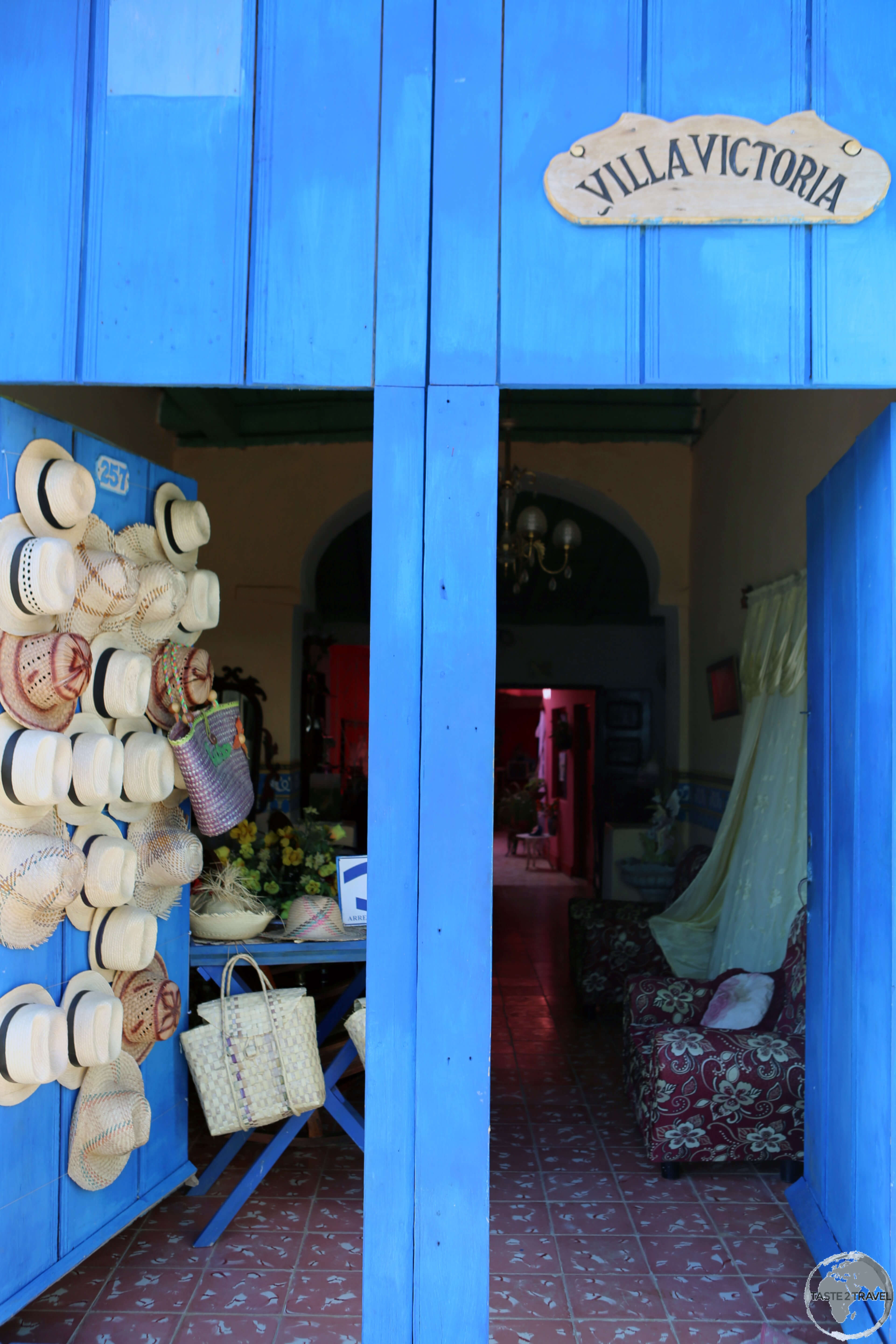 Souvenir shop in Trinidad.