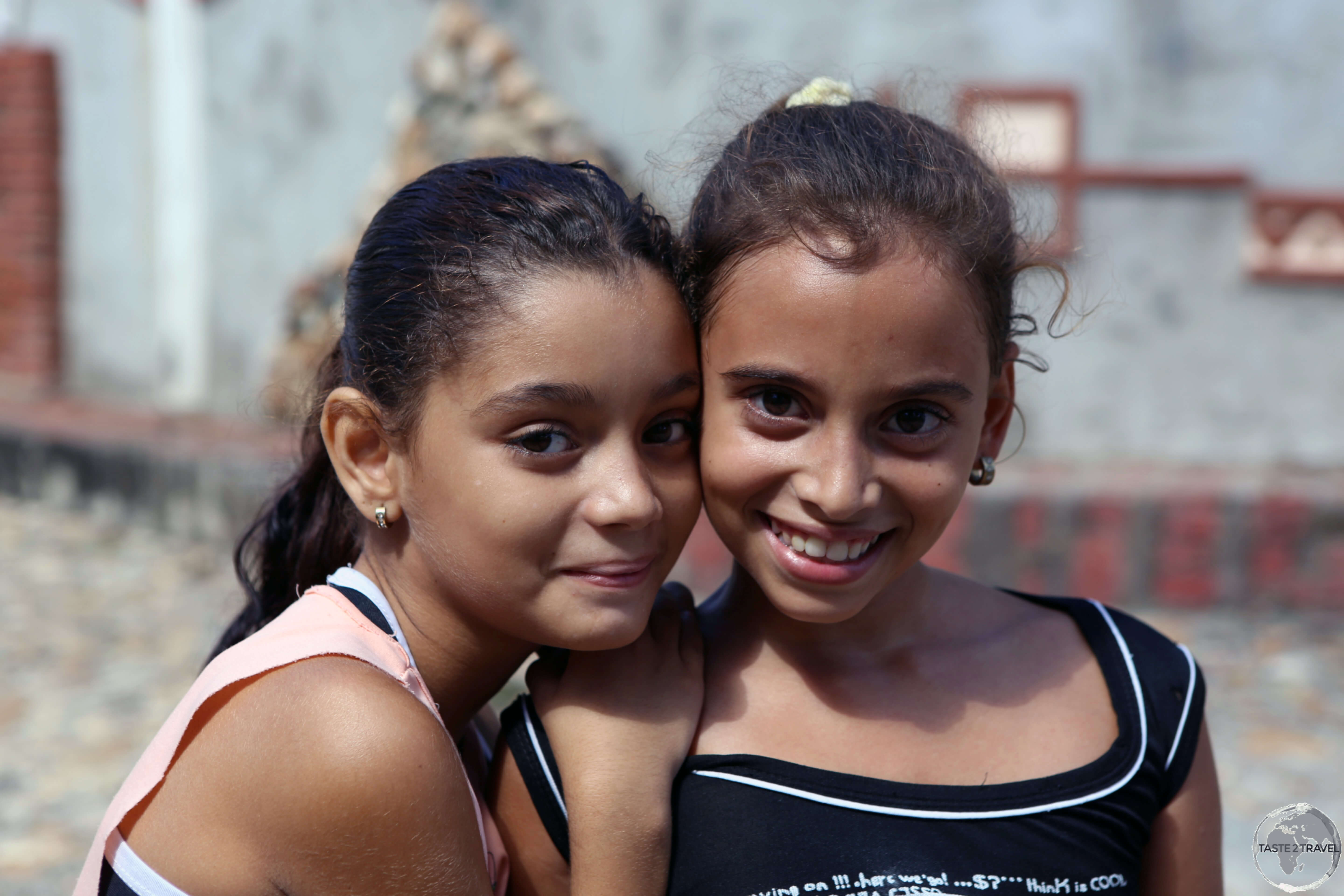 Young girls in Sancti Spiritus.