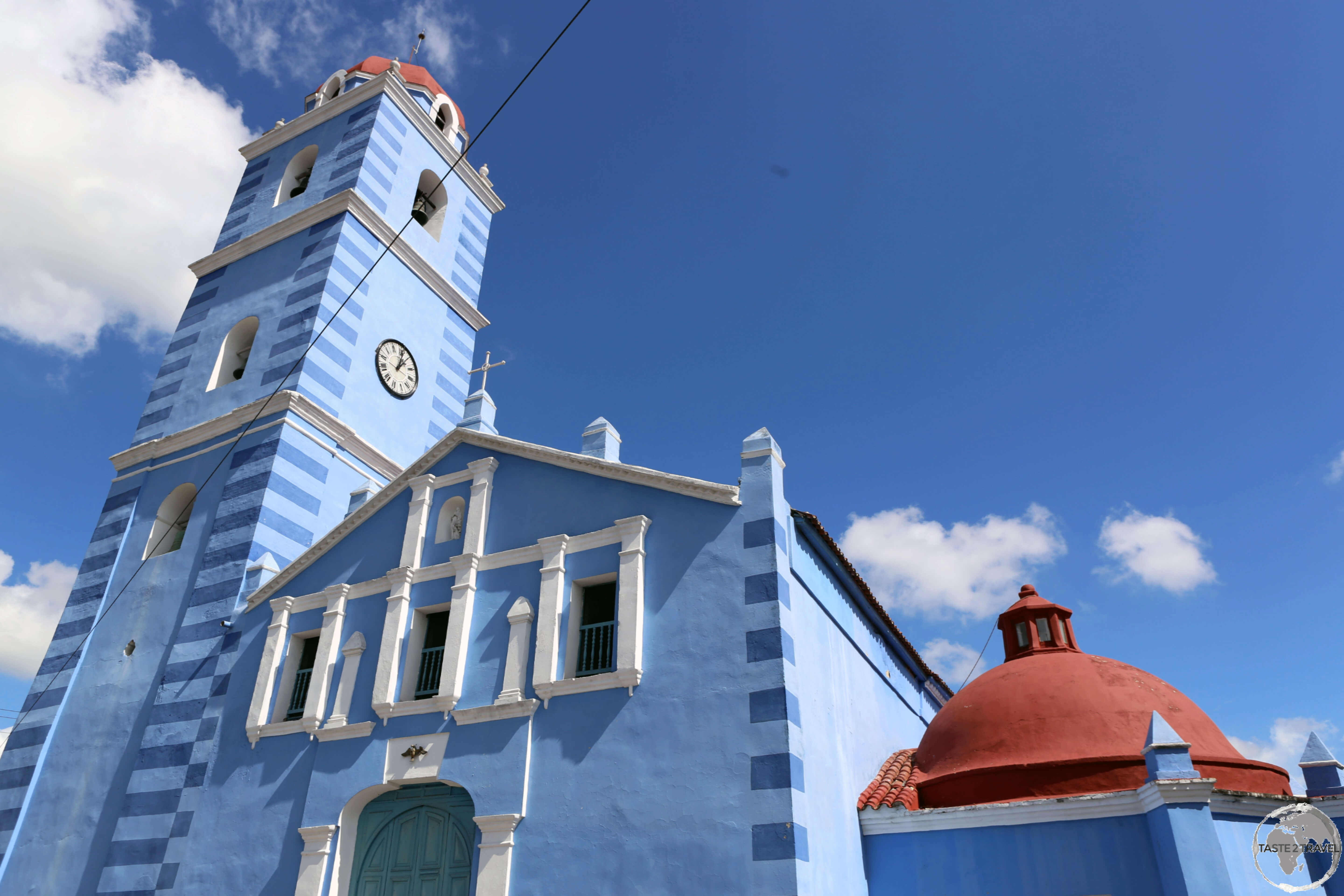 Cuba's oldest church, the 16th century Parroquial Mayor in Sancti Spíritus.