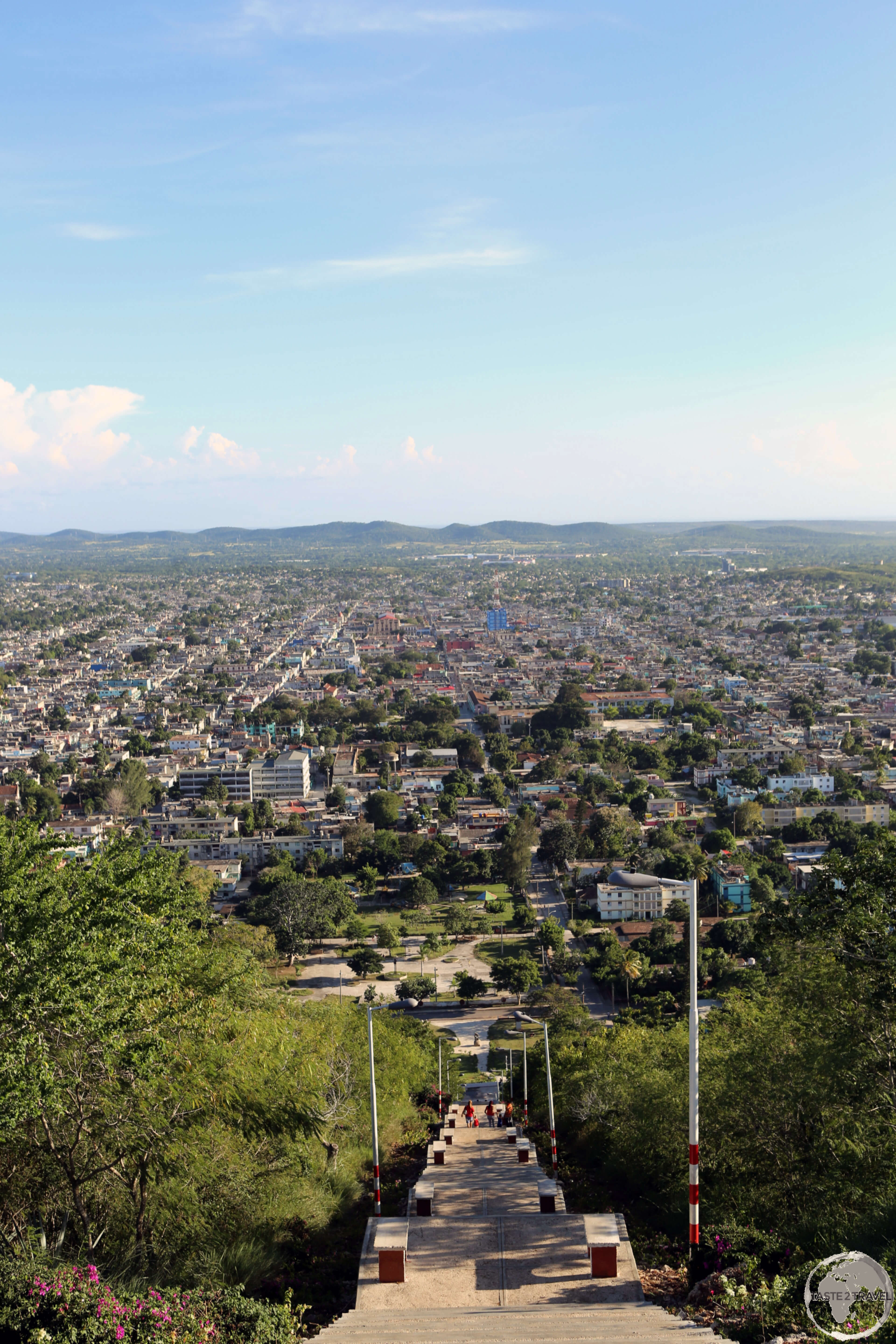 A view of Holguin from Loma de la Cruz (Hill of the Cross).