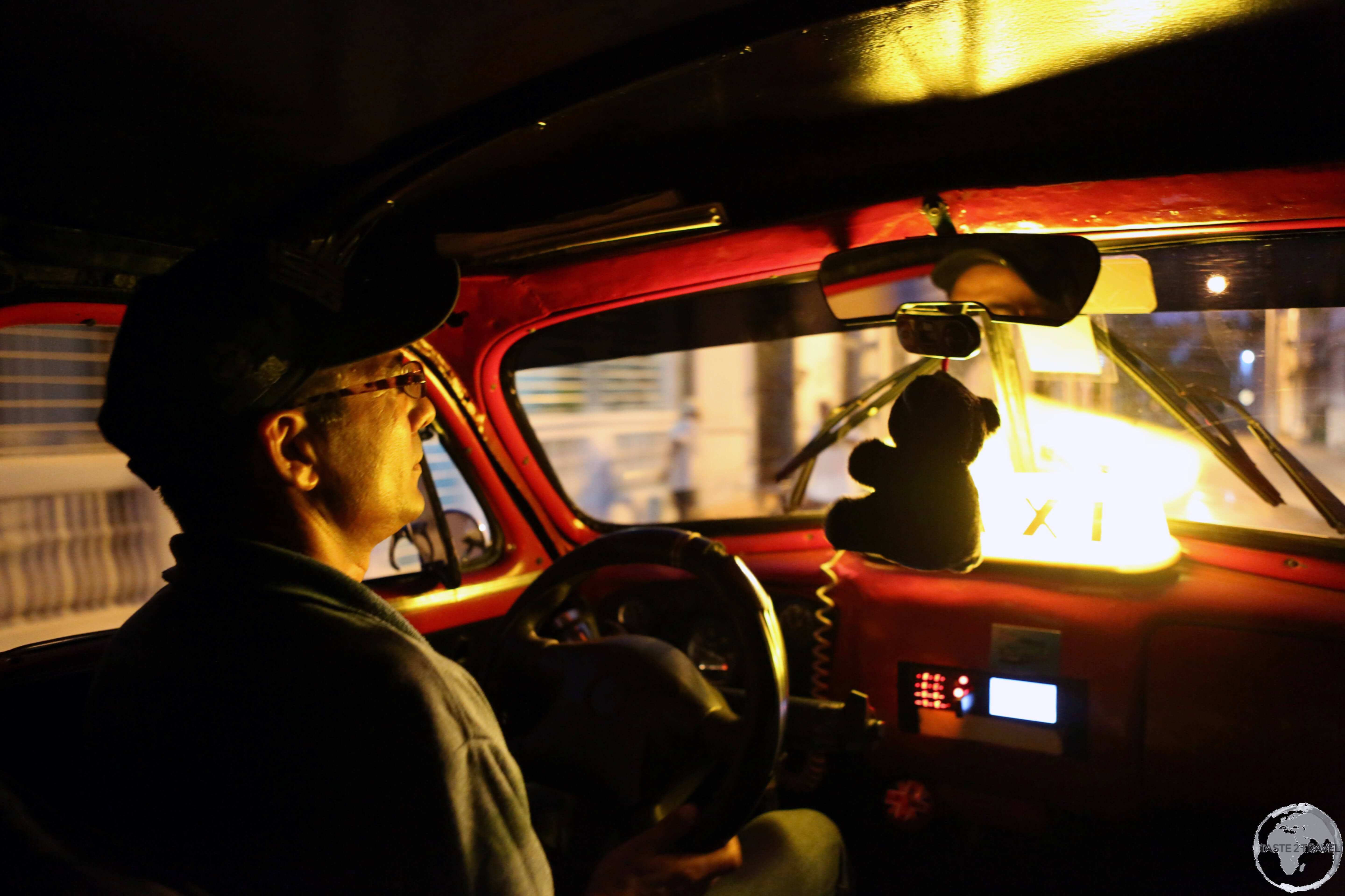 The driver of this Colectivo in Holguín told me his car was built in the United States in 1948.