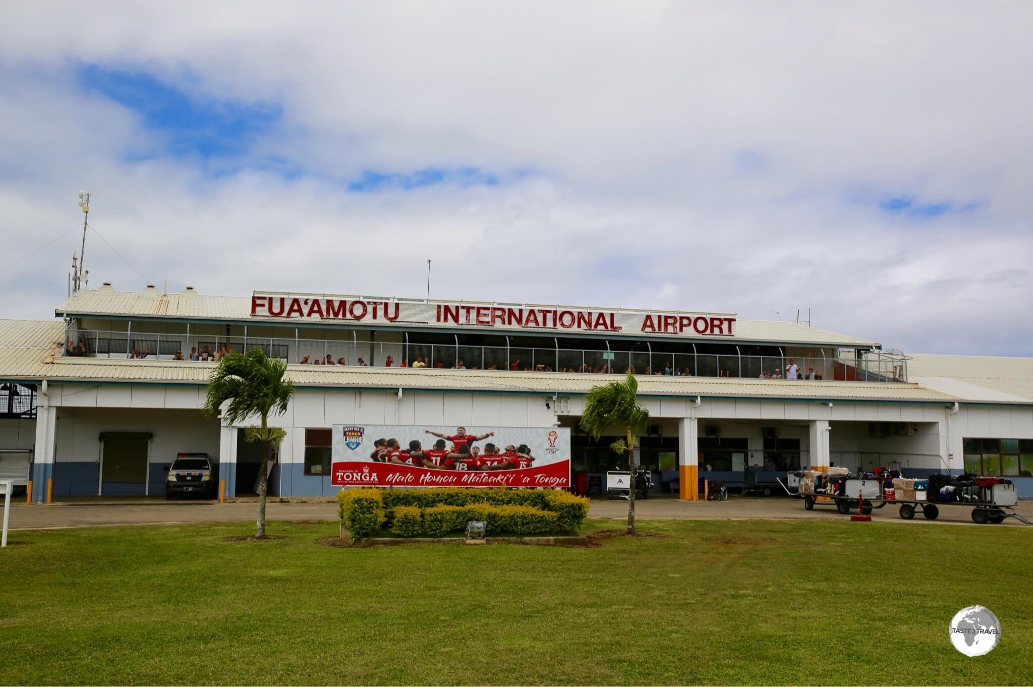 Fua'amotu International Airport - the gateway to Tonga.