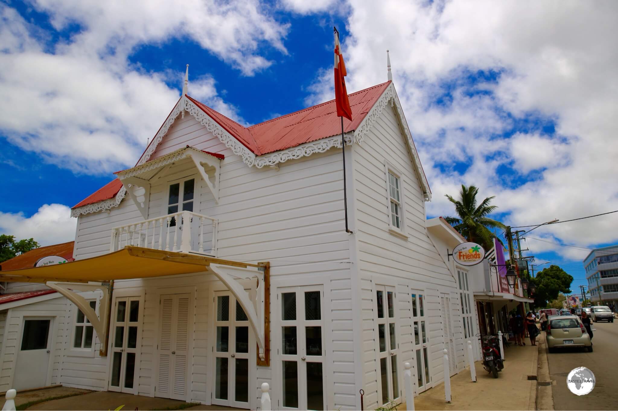 The best cafe in Tonga, Friend's cafe in Nuku'alofa.