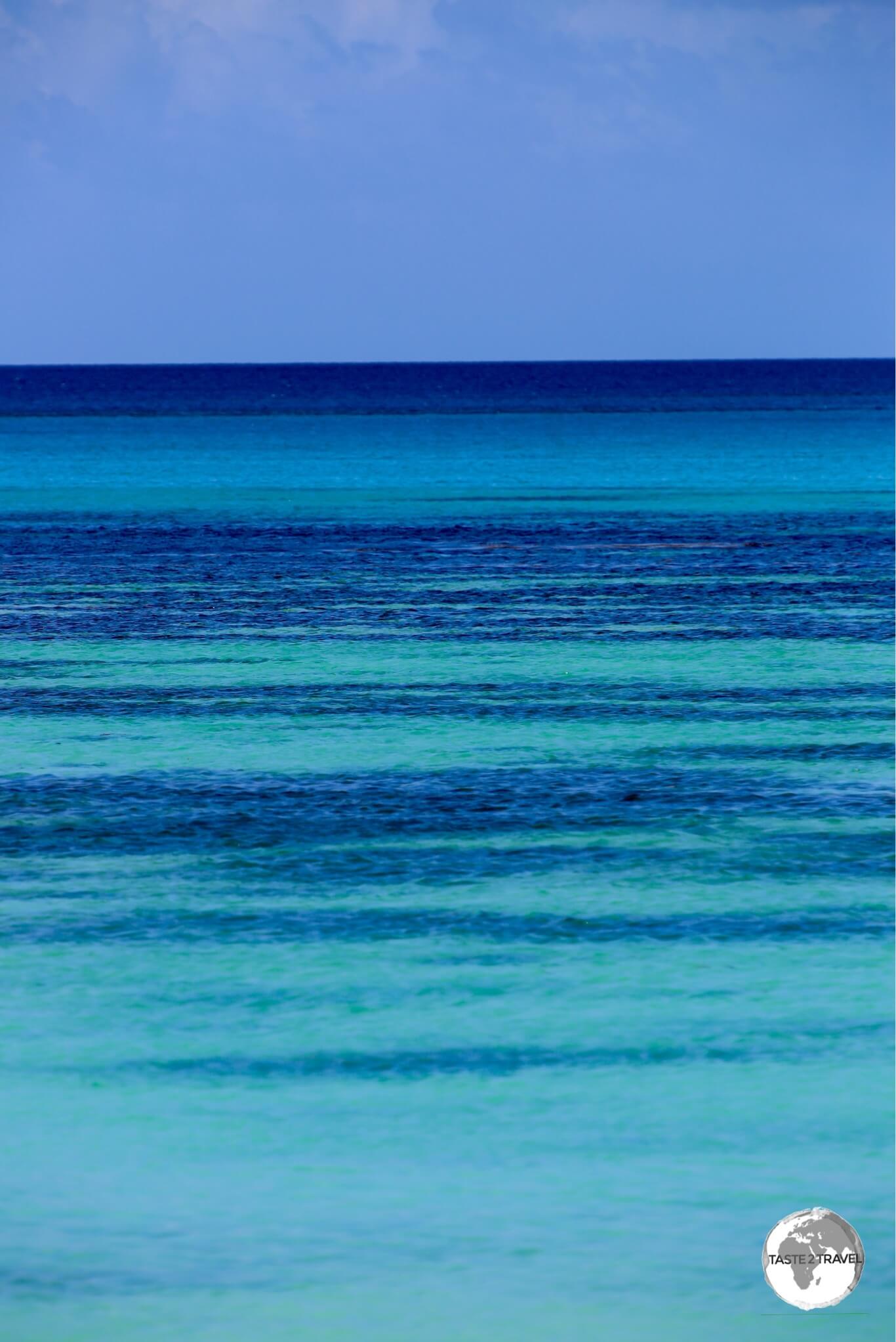 While normally calm, during severe storms, the seas inundate Funafuti.