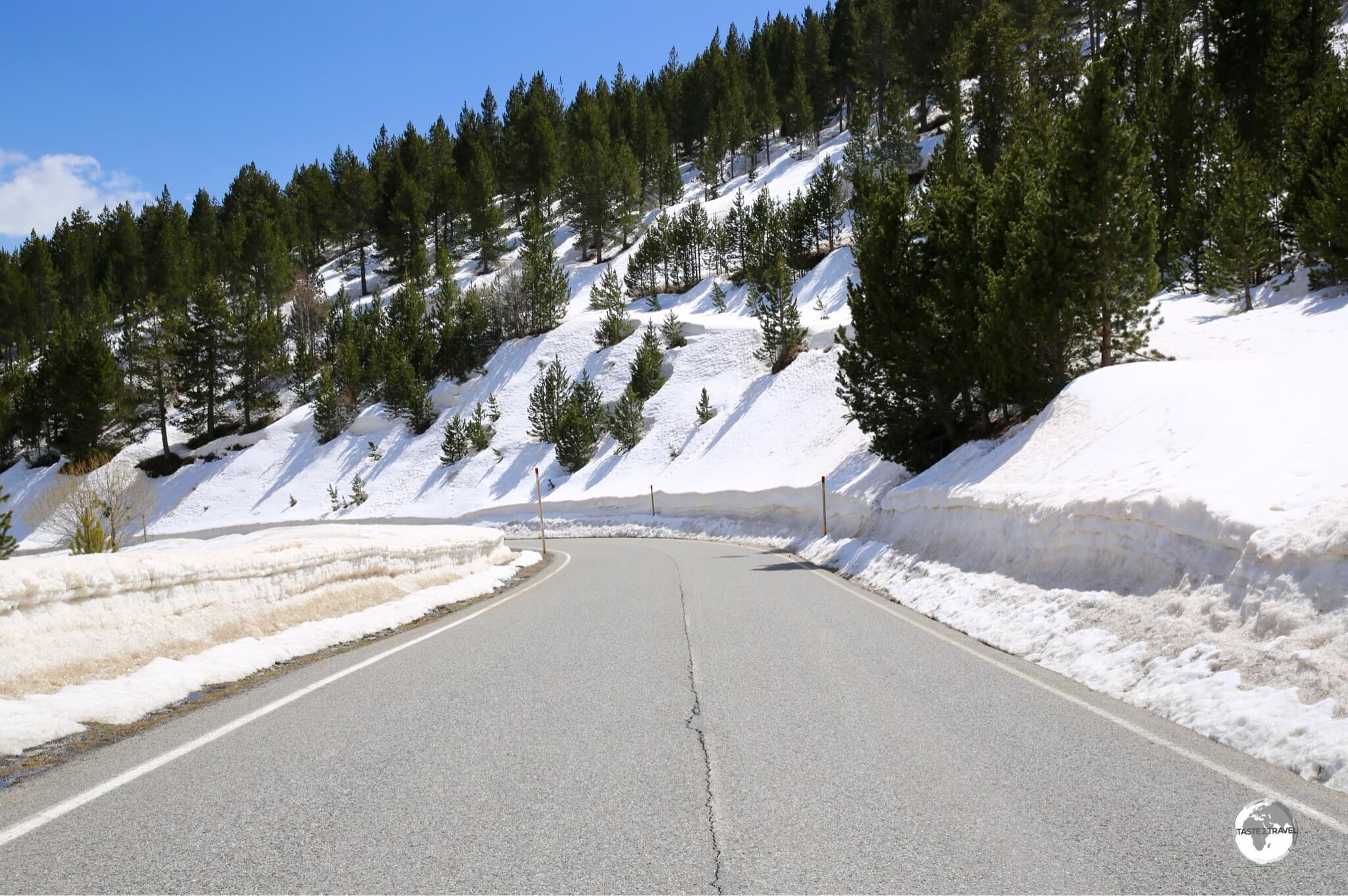 Roads in Andorra are generally in excellent condition.