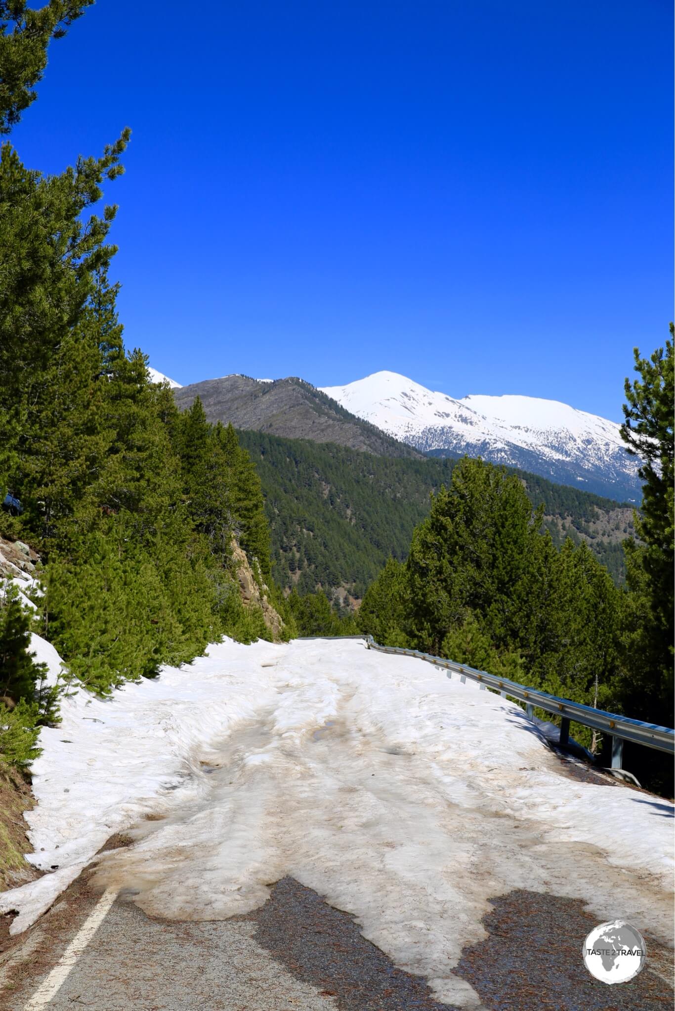 Coll de la Gallina Pass, Andorra.