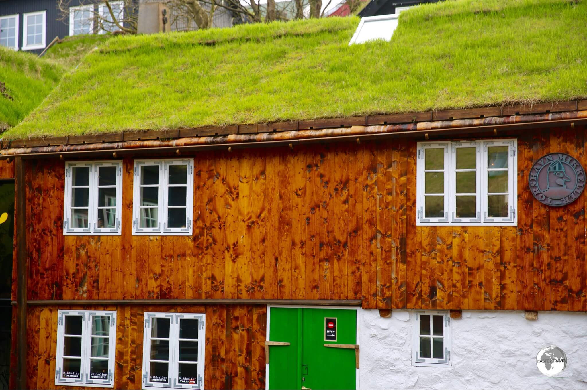 Houses in the Tinganes district of Tórshavn.