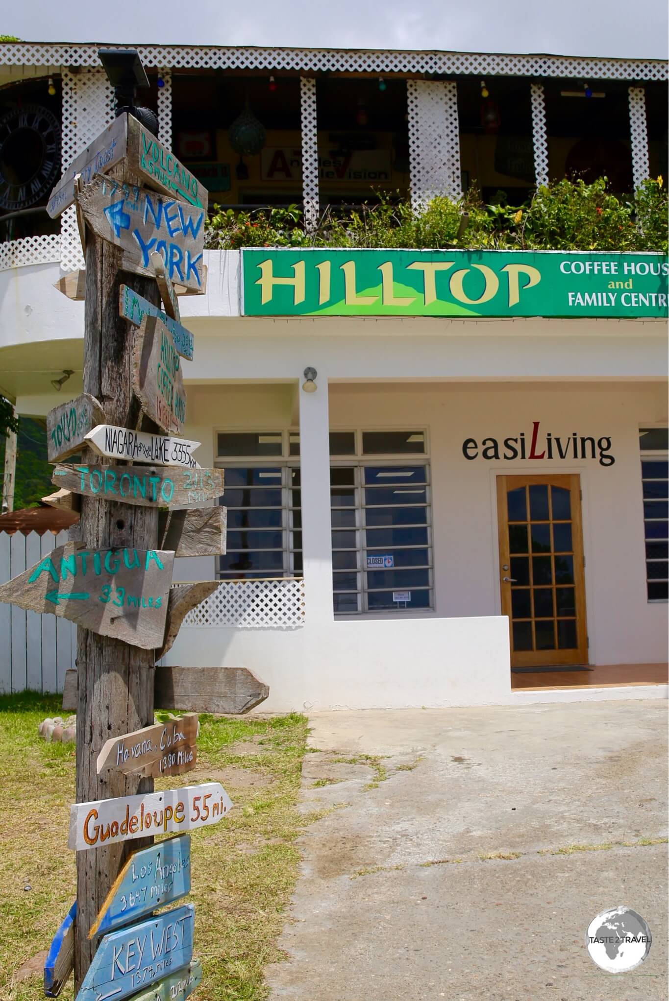 The Hilltop Coffee House at Fogarty Hill.