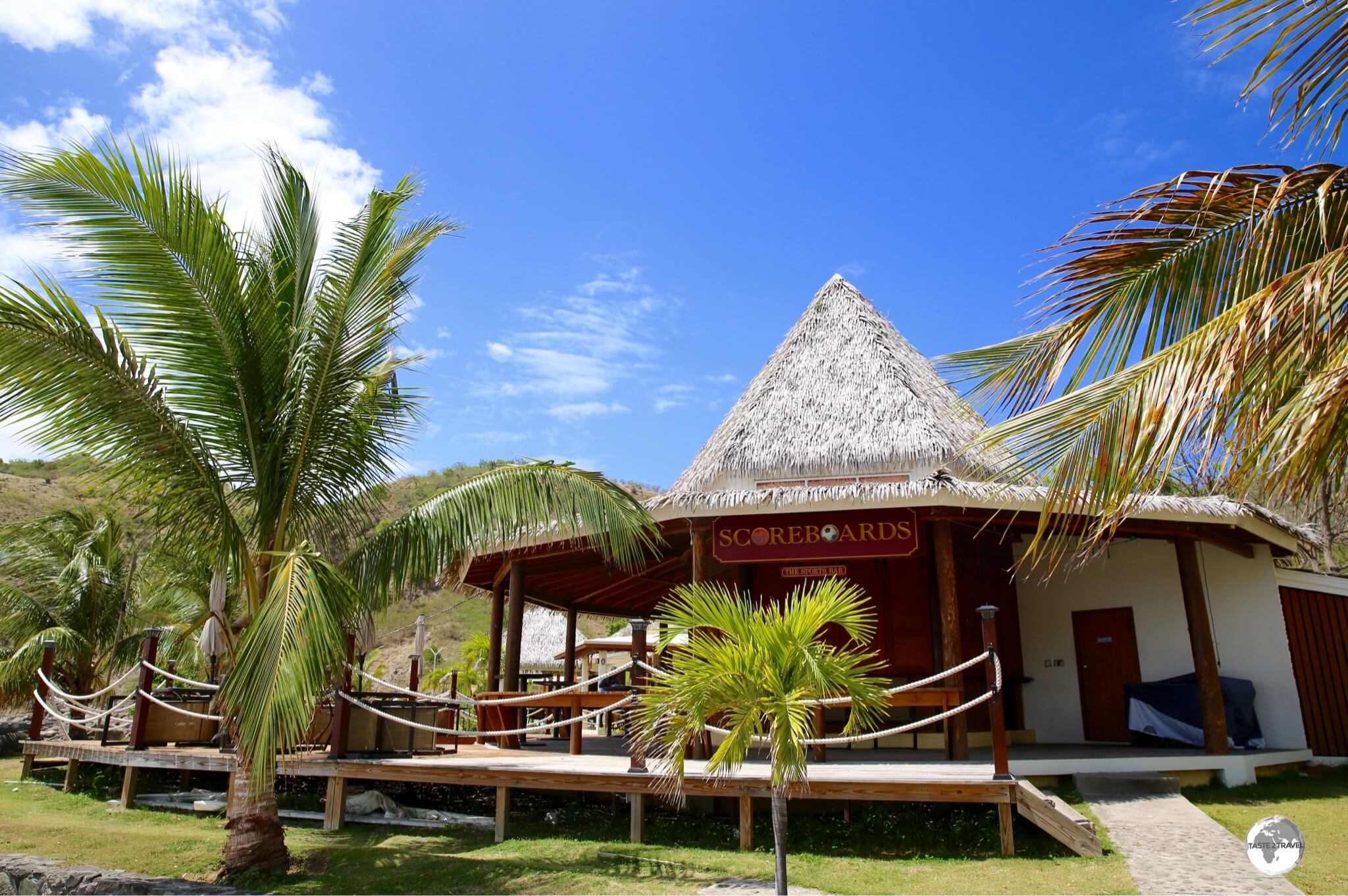 Little Bay is home to Time Out Bar & Restaurant which is a great place to have a drink while watching the sunset.