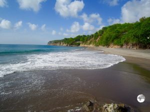 Who needs a white-sand beach? Beautiful Woodlands Bay Beach.