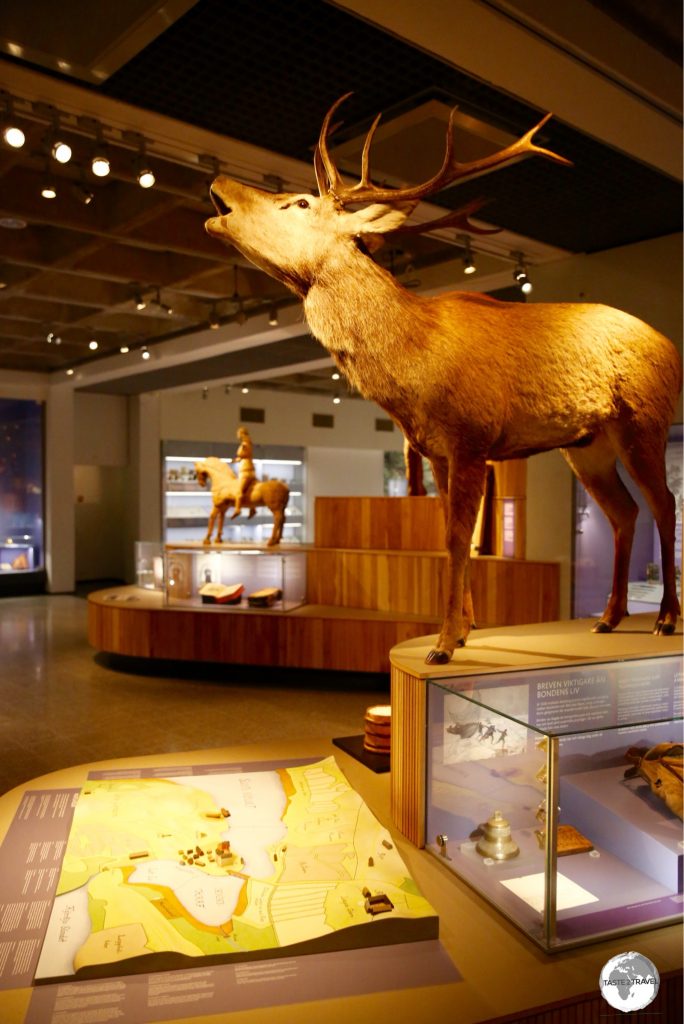 Displays at the Åland Museum detail the history of the islands.