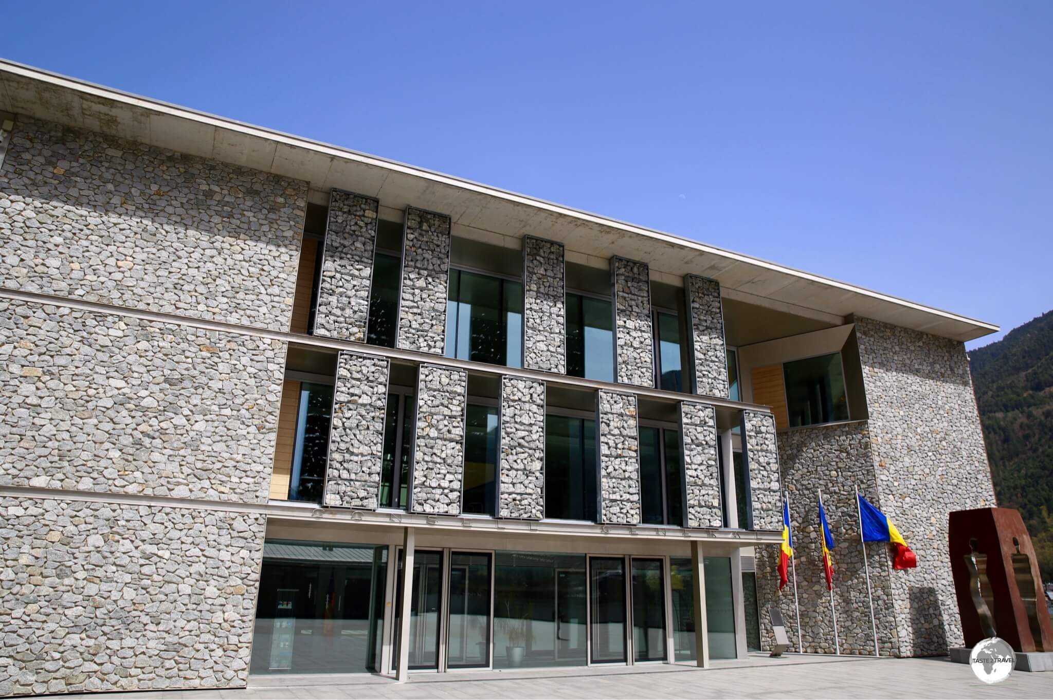 The New General Council - the parliament of Andorra.