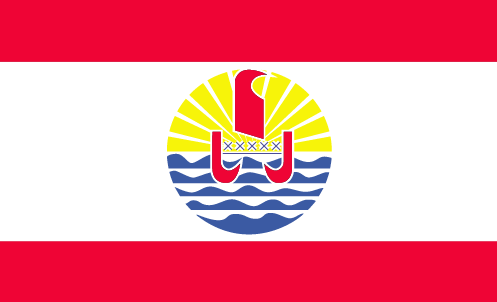 The flag of French Polynesia.