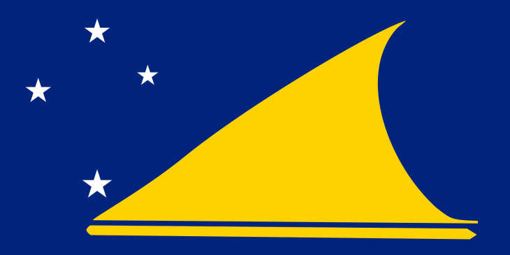 The flag of Tokelau.